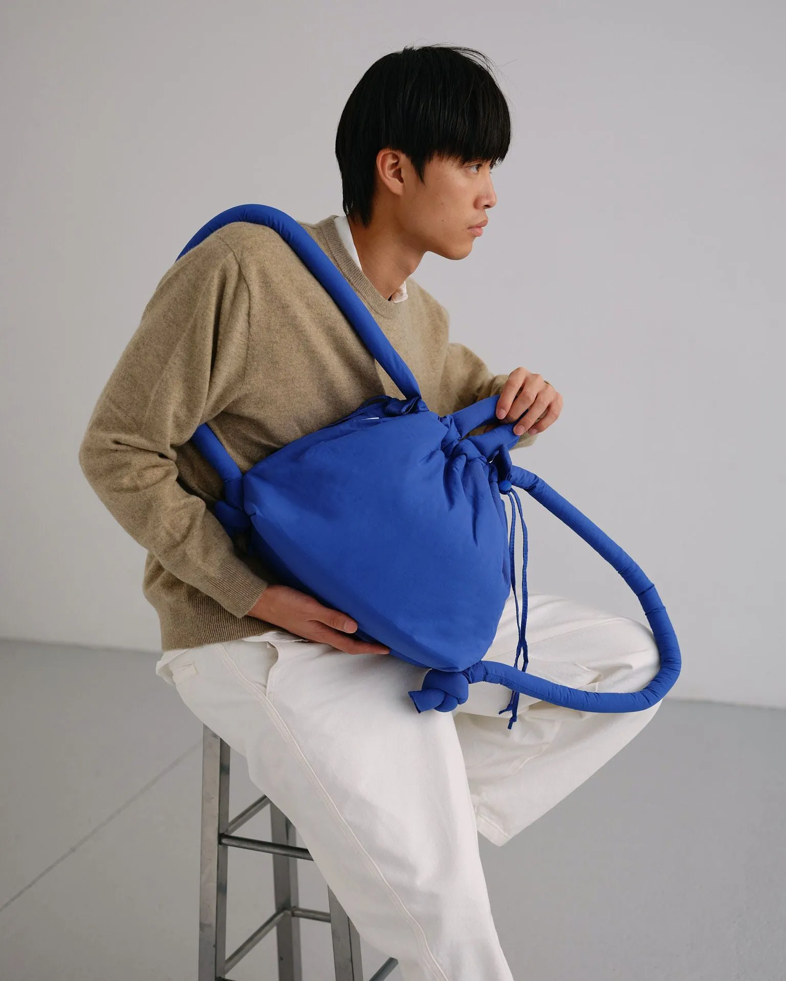 Cobalt blue Ona soft bag sold by Thinking Mu product image thumbnail 4