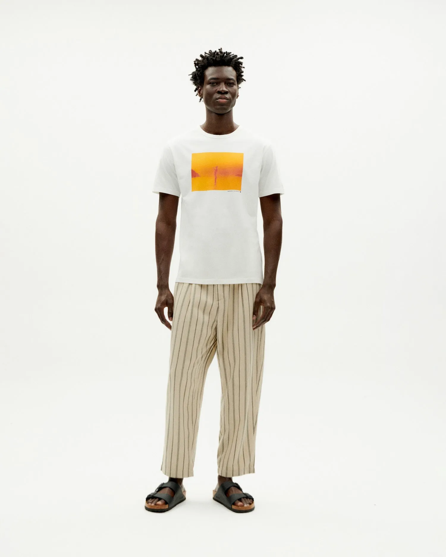 Camiseta blanca Rousteau sold by Thinking Mu product image thumbnail 3