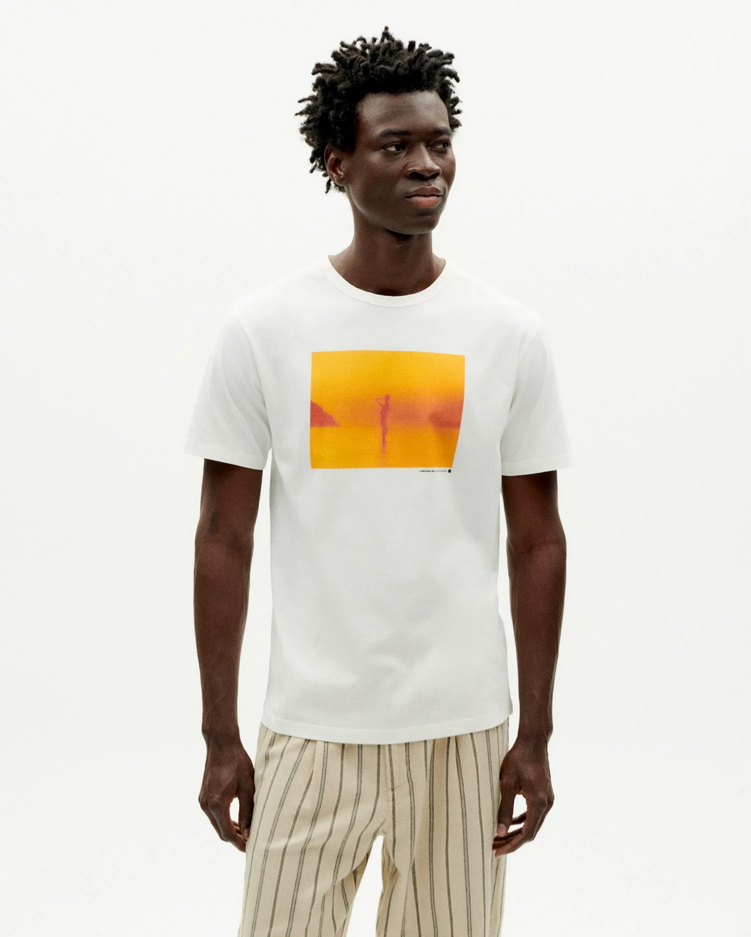 Camiseta blanca Rousteau sold by Thinking Mu product image thumbnail 2