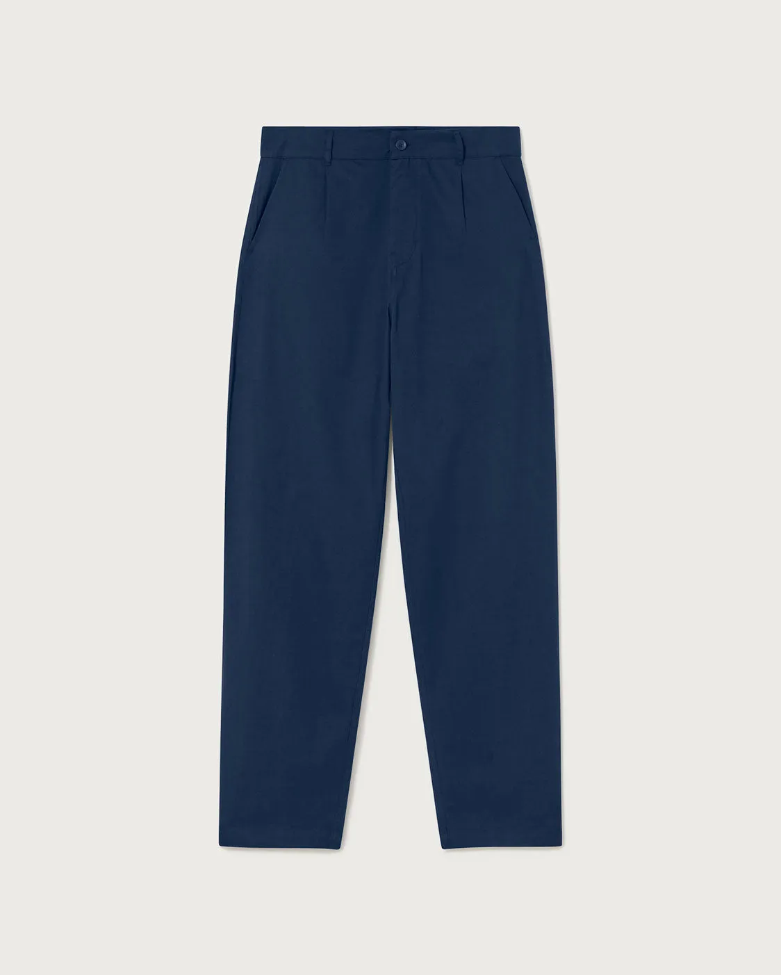 Pantalón navy Hemp Moero sold by Thinking Mu