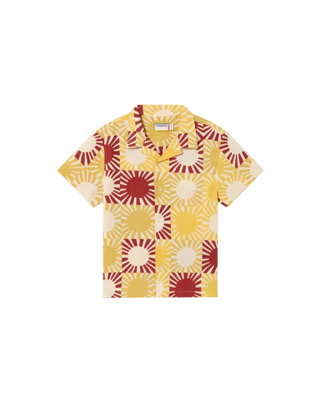 Camisa amarilla solgrid Ares sold by Thinking Mu