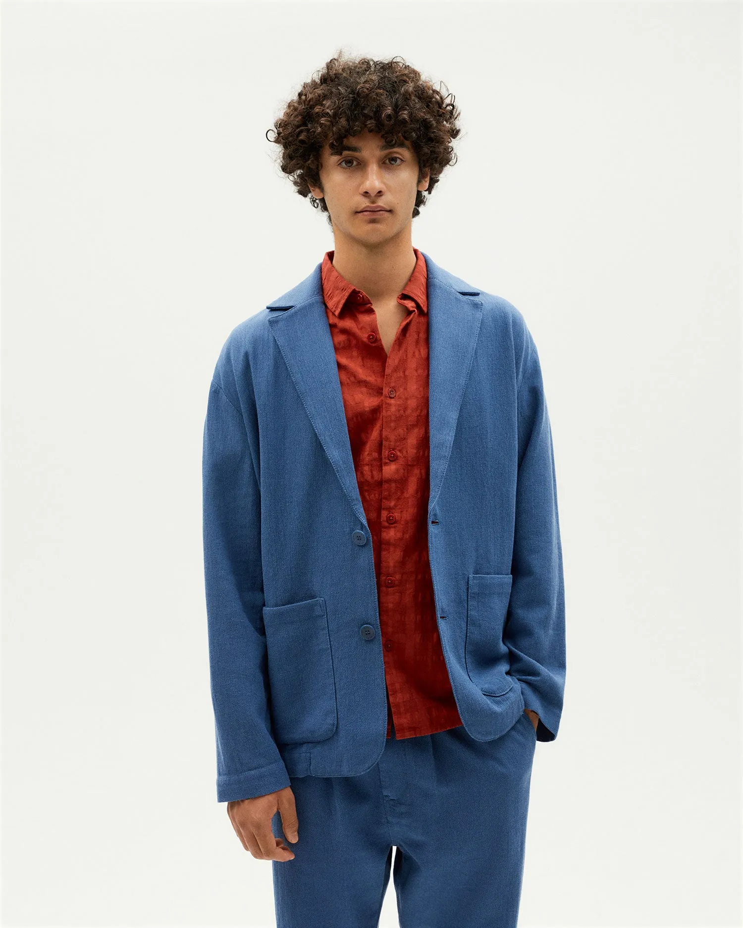 Chaqueta azul Astor sold by Thinking Mu product image thumbnail 2