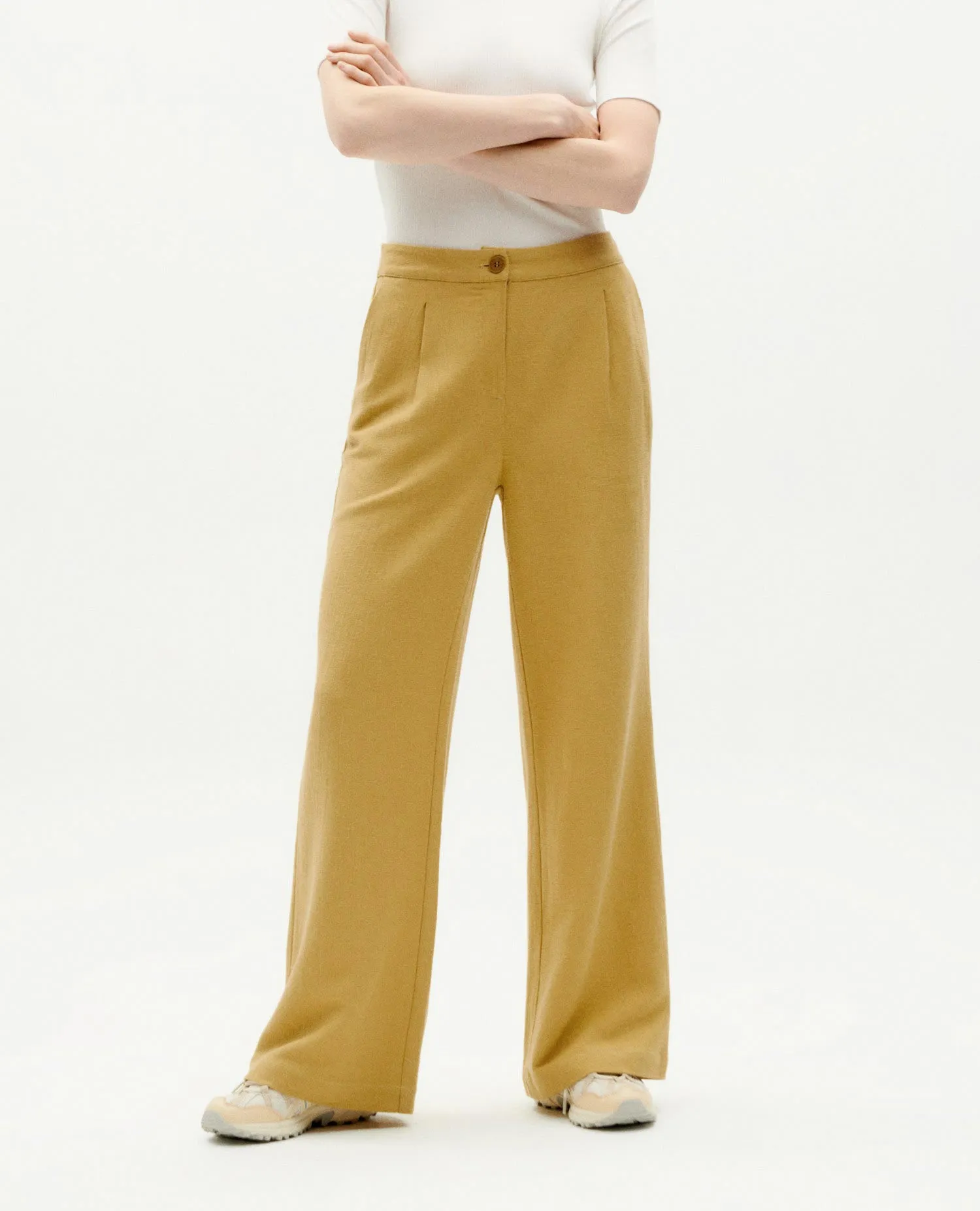Pantalón amarillo Manolita sold by Thinking Mu product image thumbnail 2