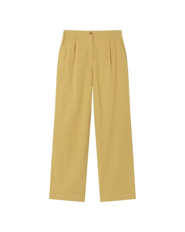 Pantalón amarillo Manolita sold by Thinking Mu