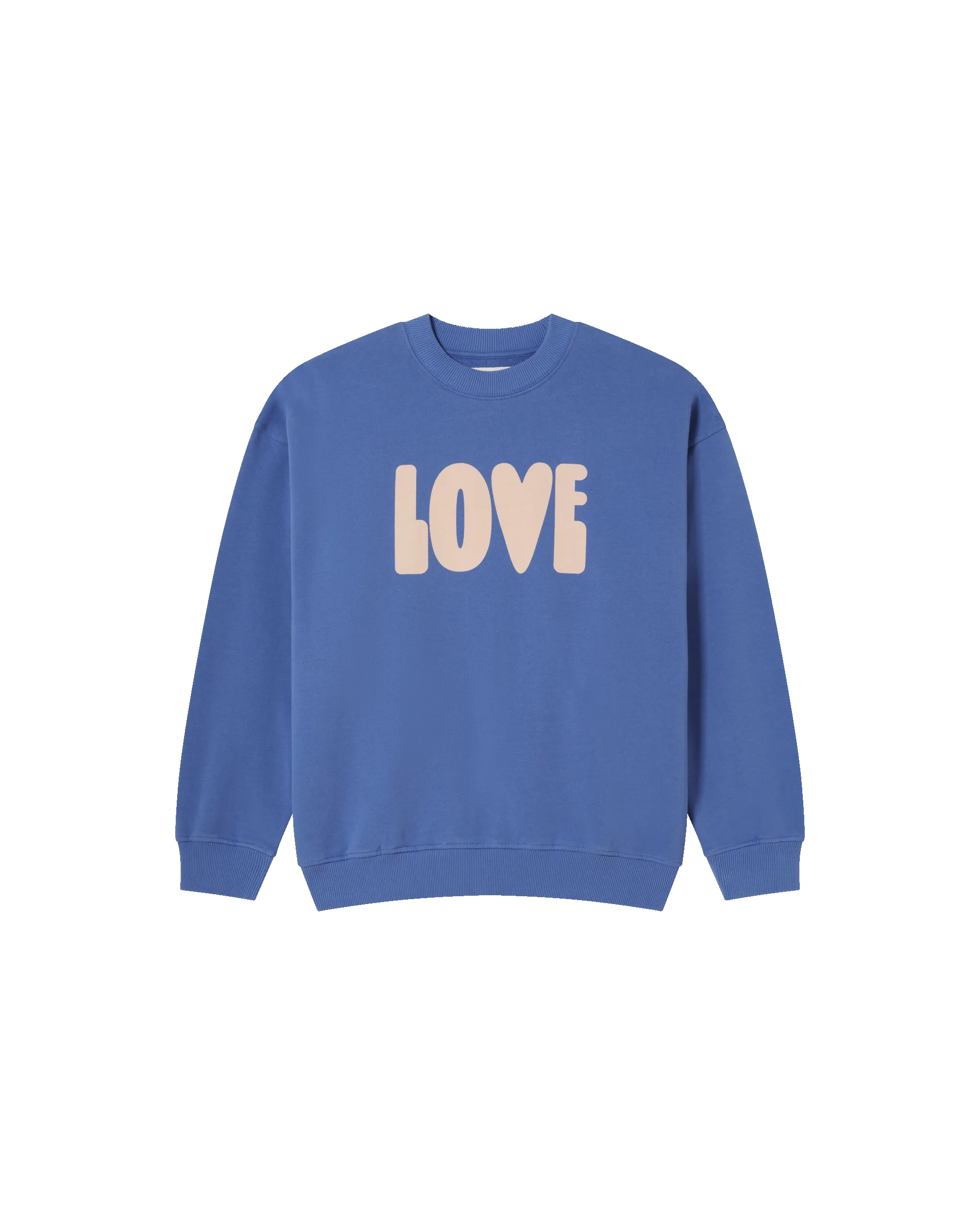 Sudadera azul love sold by Thinking Mu