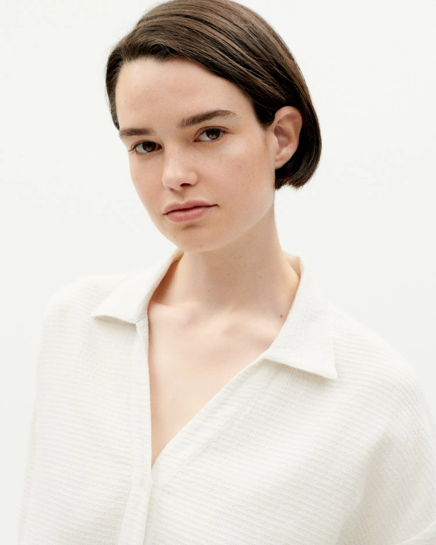 Blusa blanca Margaret sold by Thinking Mu product image thumbnail 4