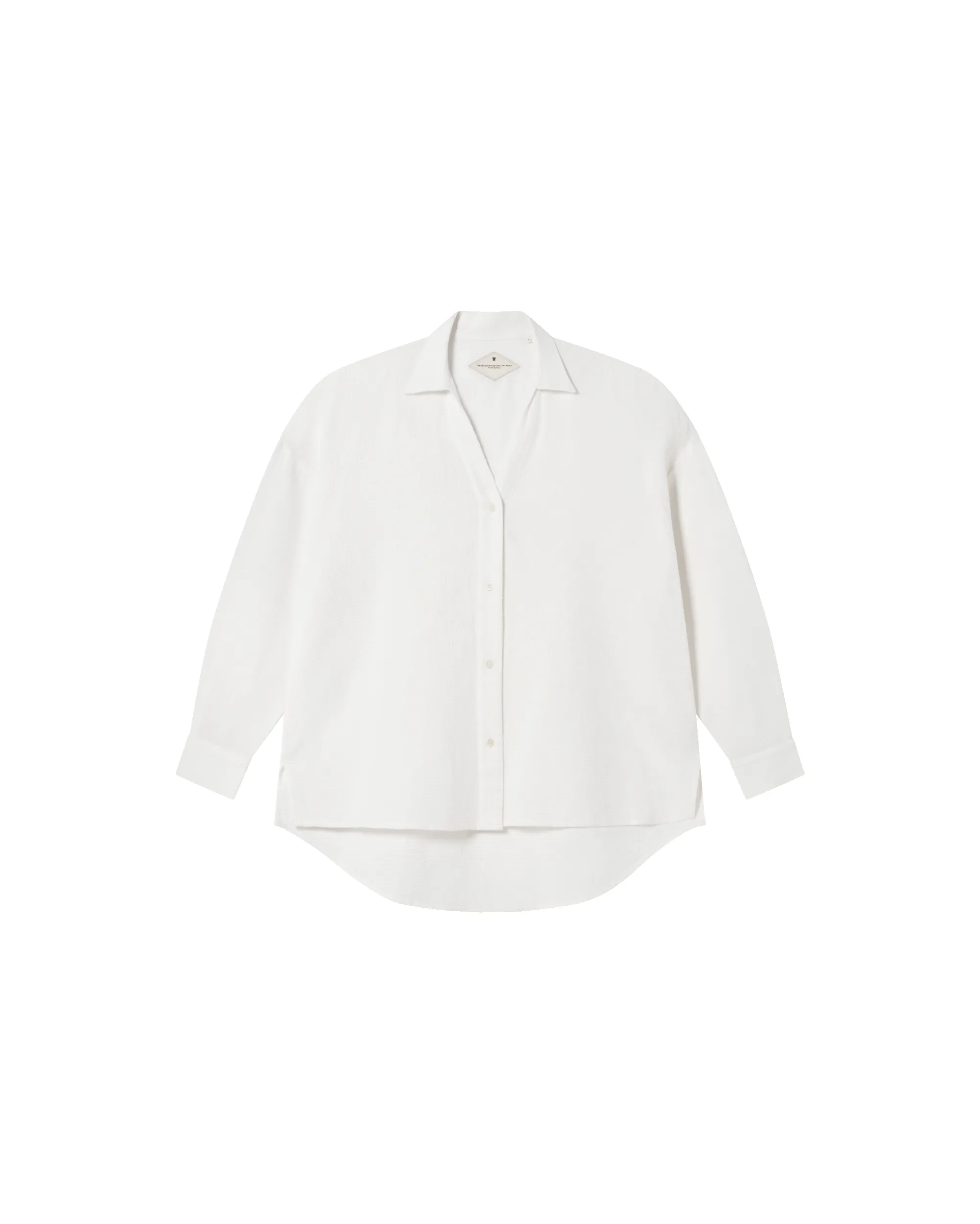 Blusa blanca Margaret sold by Thinking Mu