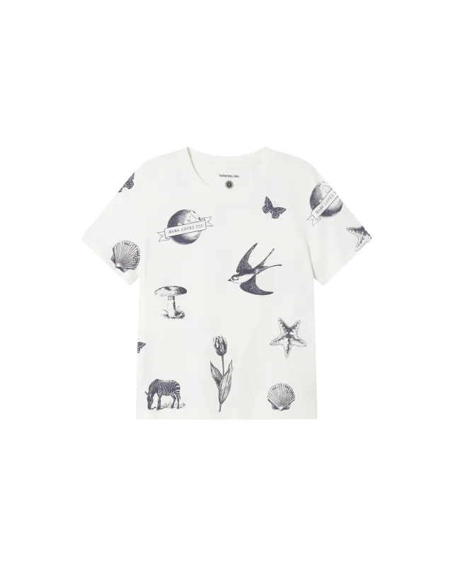 Camiseta blanca mama Ida sold by Thinking Mu