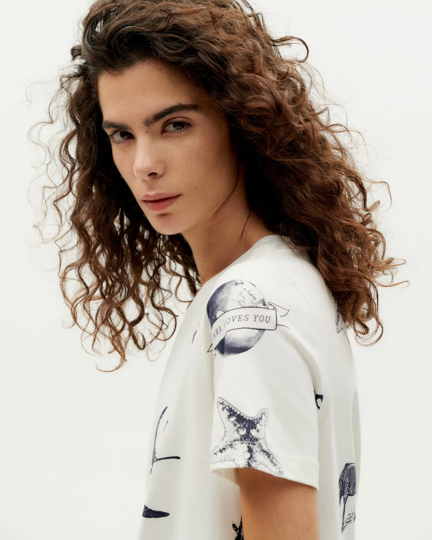 Camiseta blanca mama Ida sold by Thinking Mu product image thumbnail 3