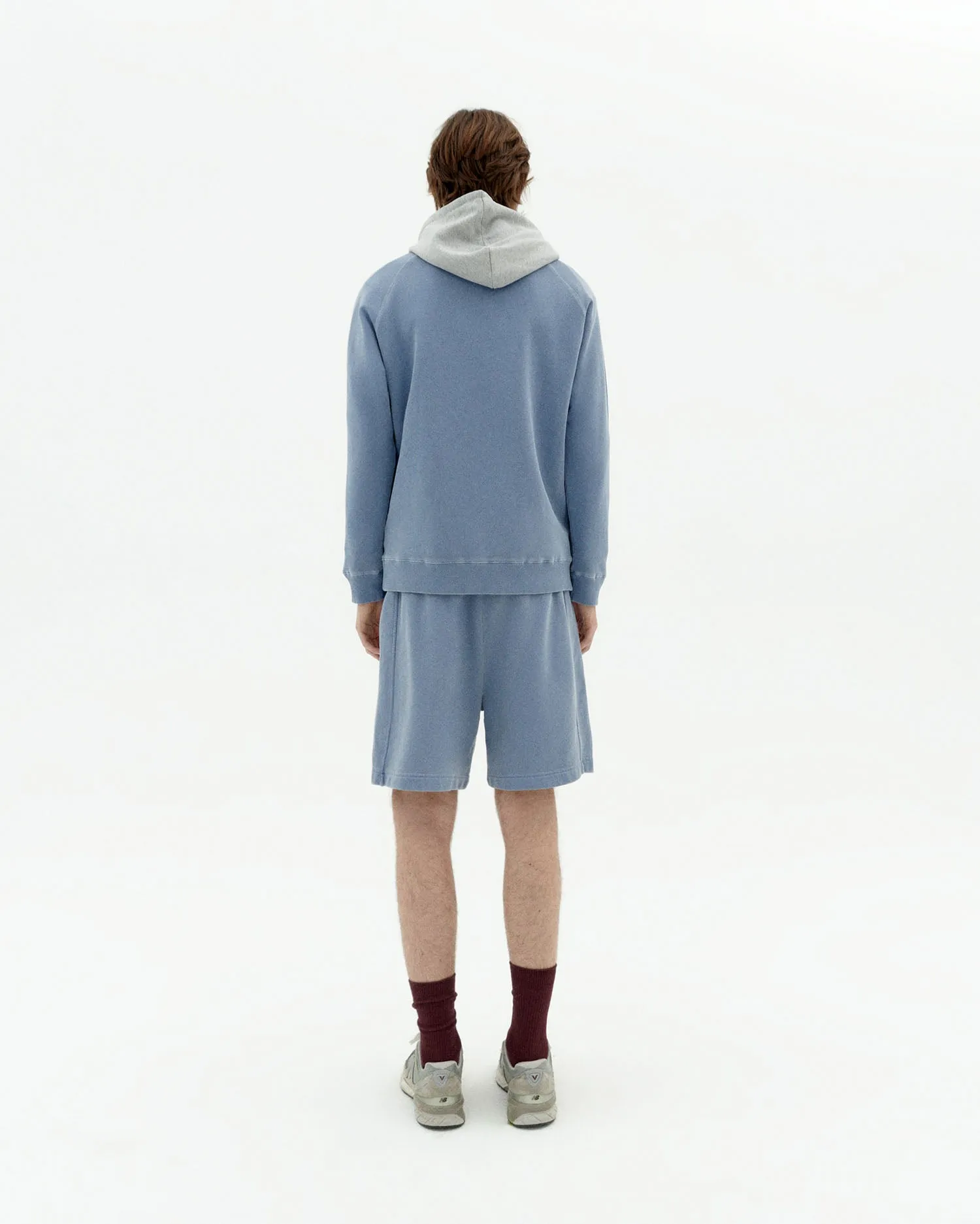 Sudadera unisex indigo tinte natural sold by Thinking Mu product image thumbnail 4