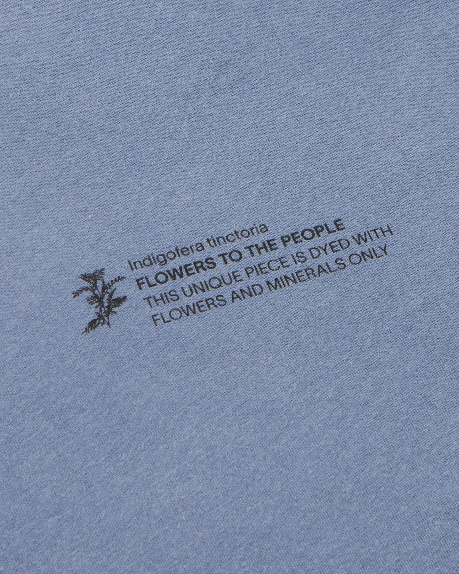 Camiseta unisex indigo tinte natural sold by Thinking Mu product image thumbnail 5