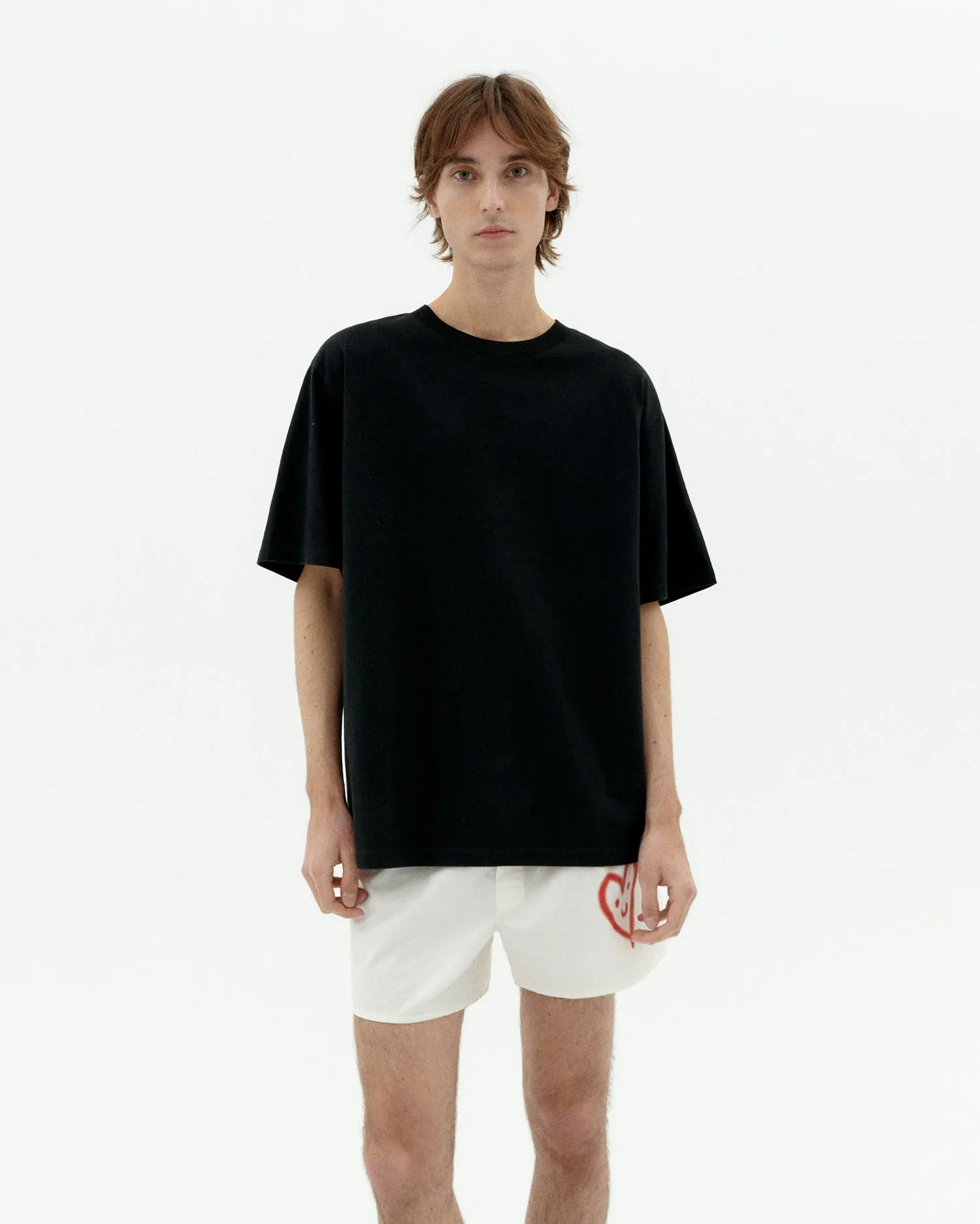 Camiseta loose negra Eric sold by Thinking Mu