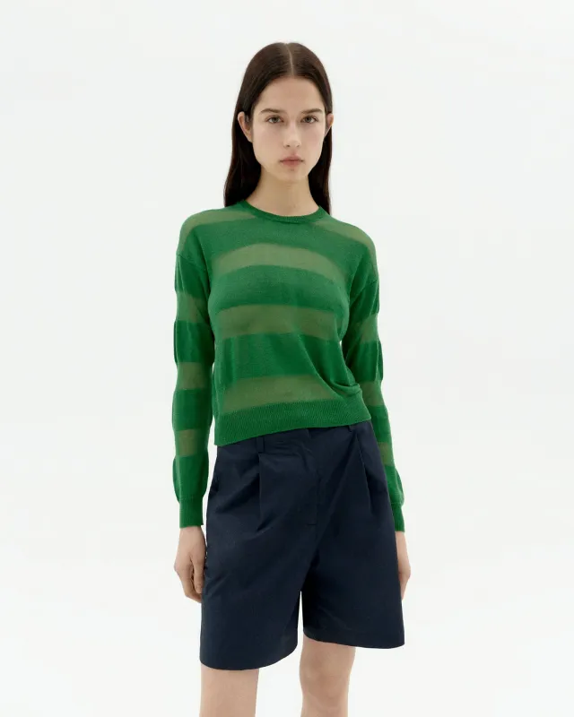 Jersey semitransparente verde Be sold by Thinking Mu