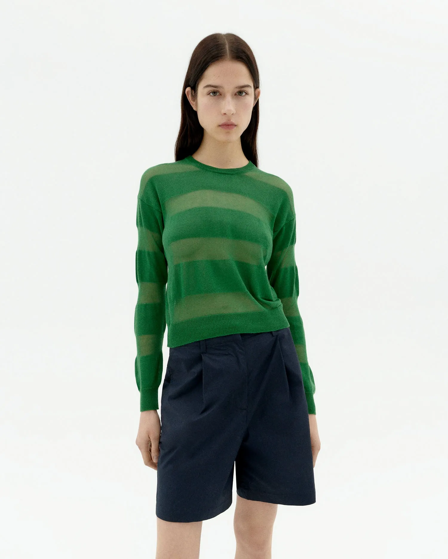 Jersey semitransparente verde Be sold by Thinking Mu