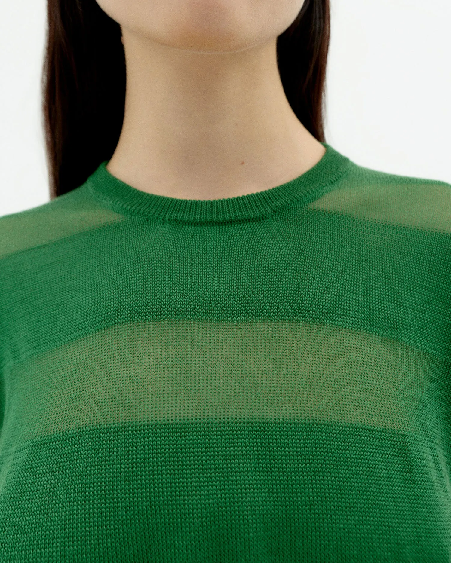 Jersey semitransparente verde Be sold by Thinking Mu product image thumbnail 2