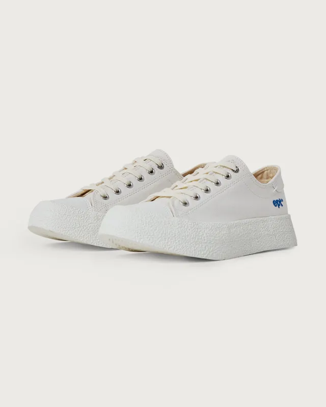 Zapatillas blancas Dive Canvas sold by Thinking Mu
