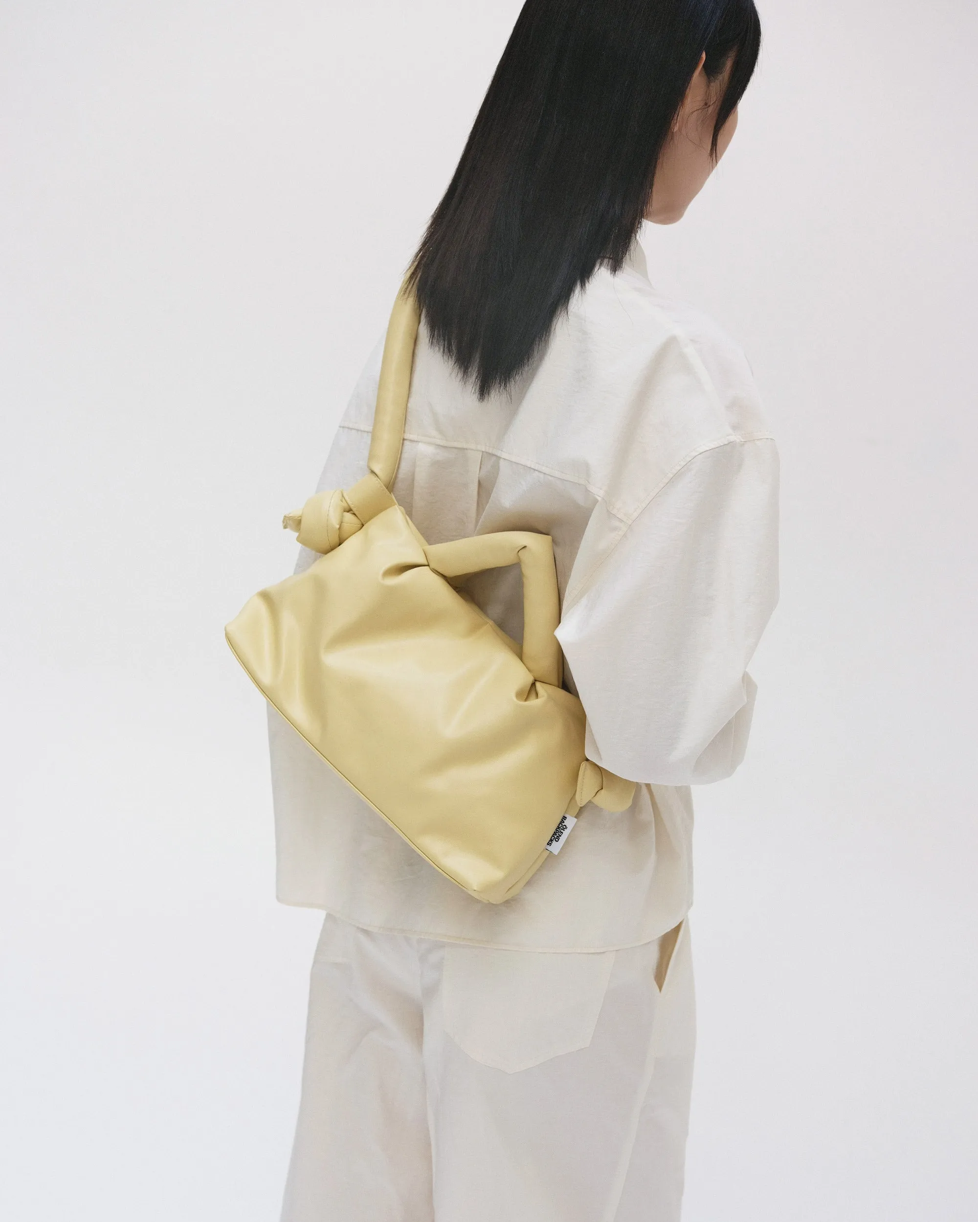 Butter Yellow Mini Ona vegan leather bag sold by Thinking Mu product image thumbnail 2