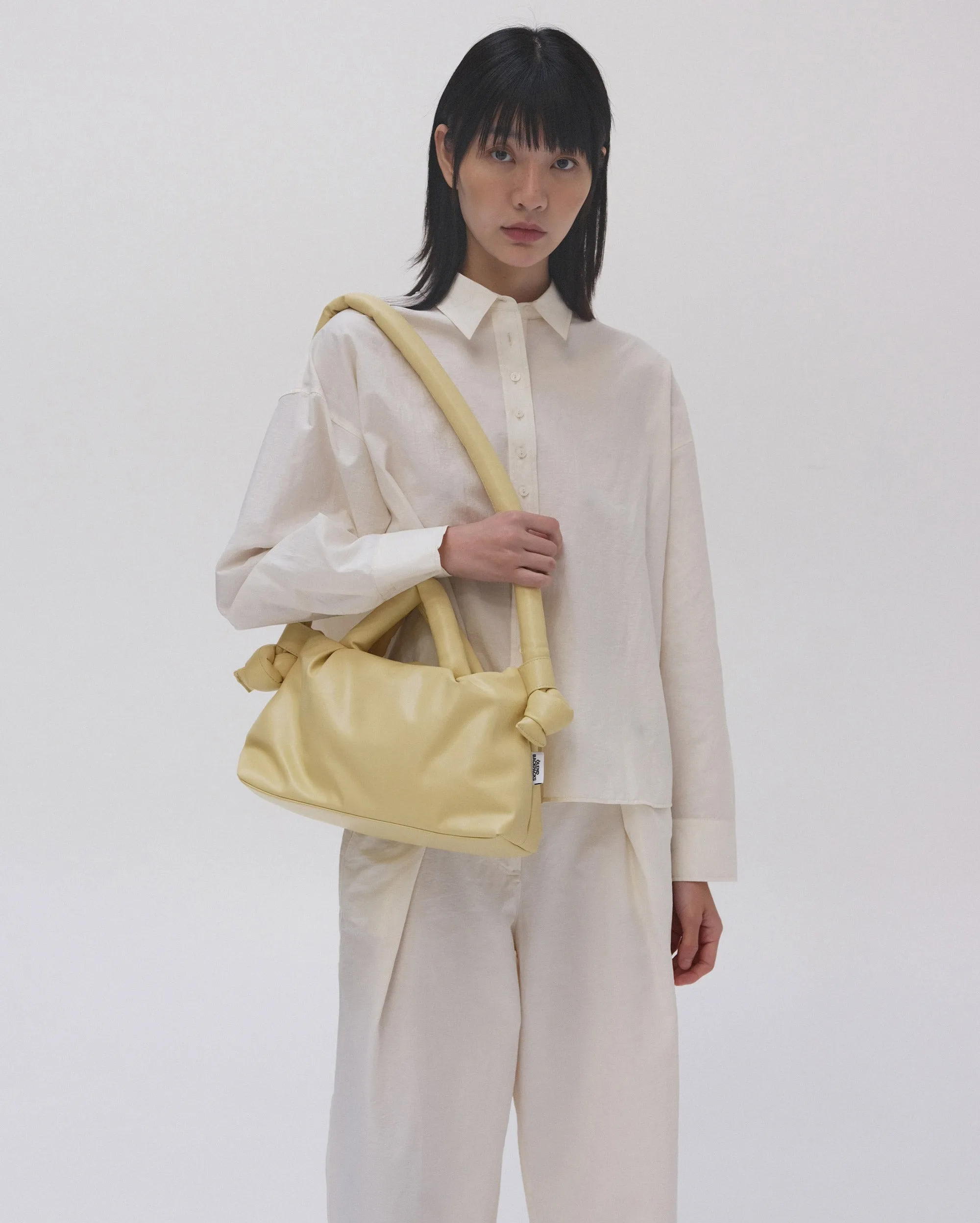 Butter Yellow Mini Ona vegan leather bag sold by Thinking Mu product image thumbnail 3