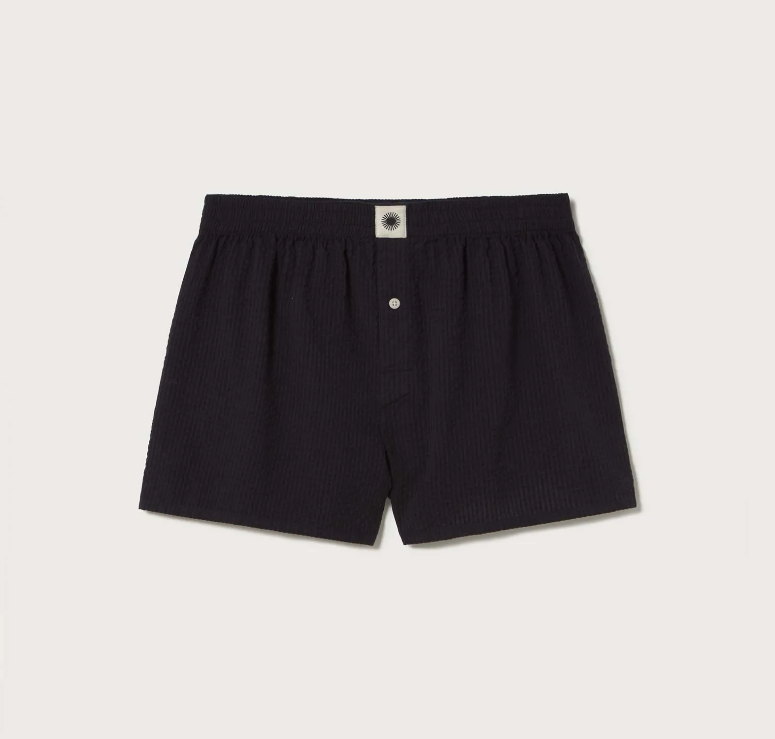 Boxer negro seersucker sold by Thinking Mu product image thumbnail 2