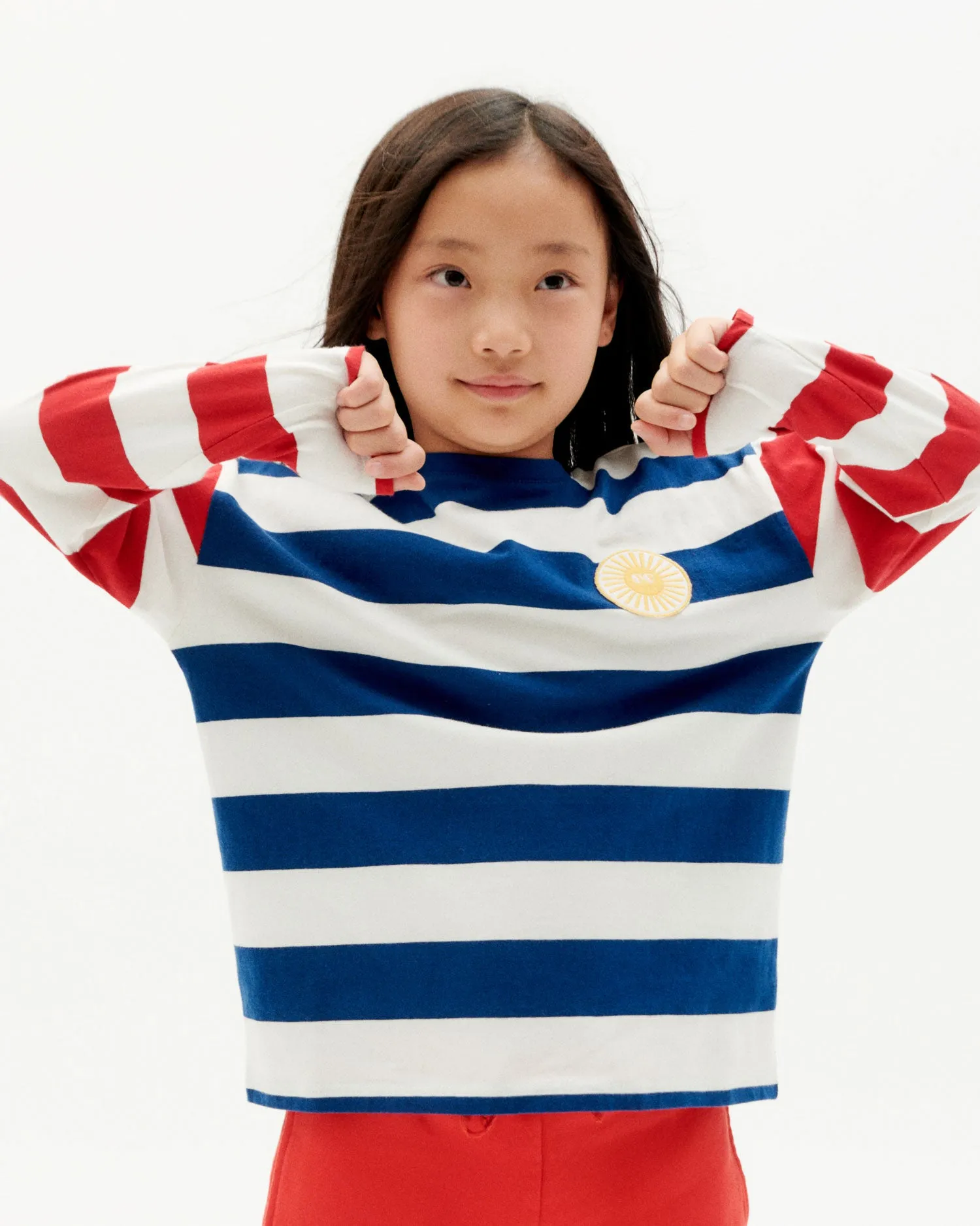 Camiseta manga larga Yes stripes sold by Thinking Mu product image thumbnail 2