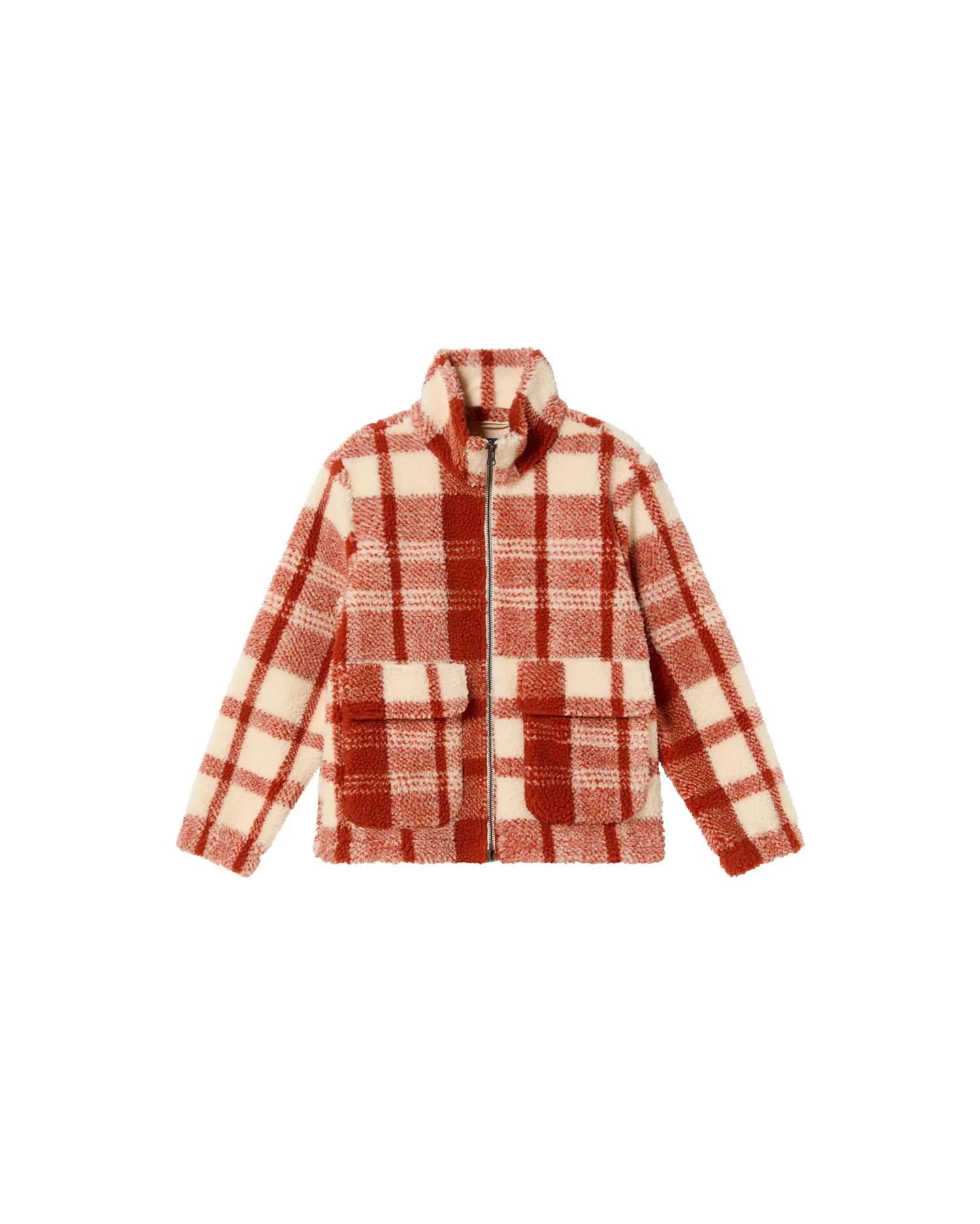 Chaqueta roja cuadros picnic Sophie sold by Thinking Mu