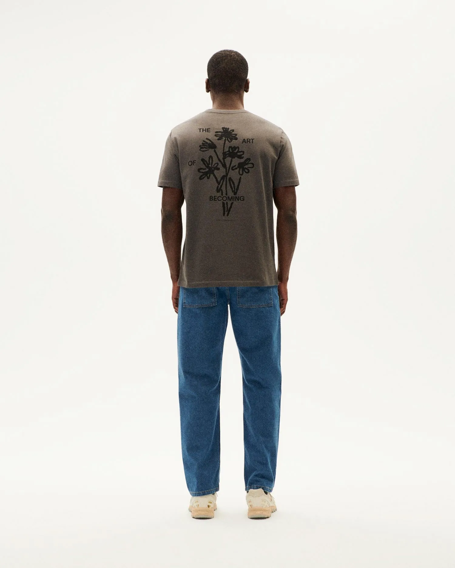 Camiseta gris Becoming sold by Thinking Mu product image thumbnail 5