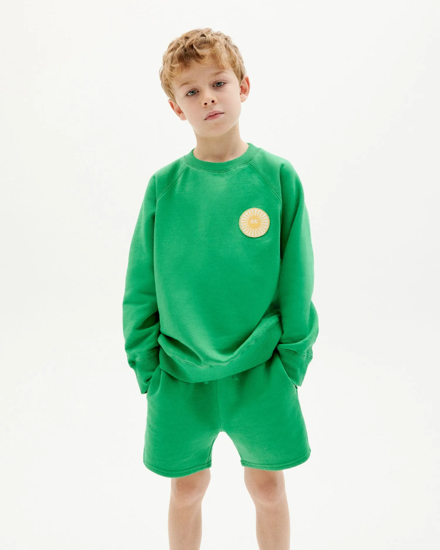 Sudadera verde Azul sold by Thinking Mu product image thumbnail 5