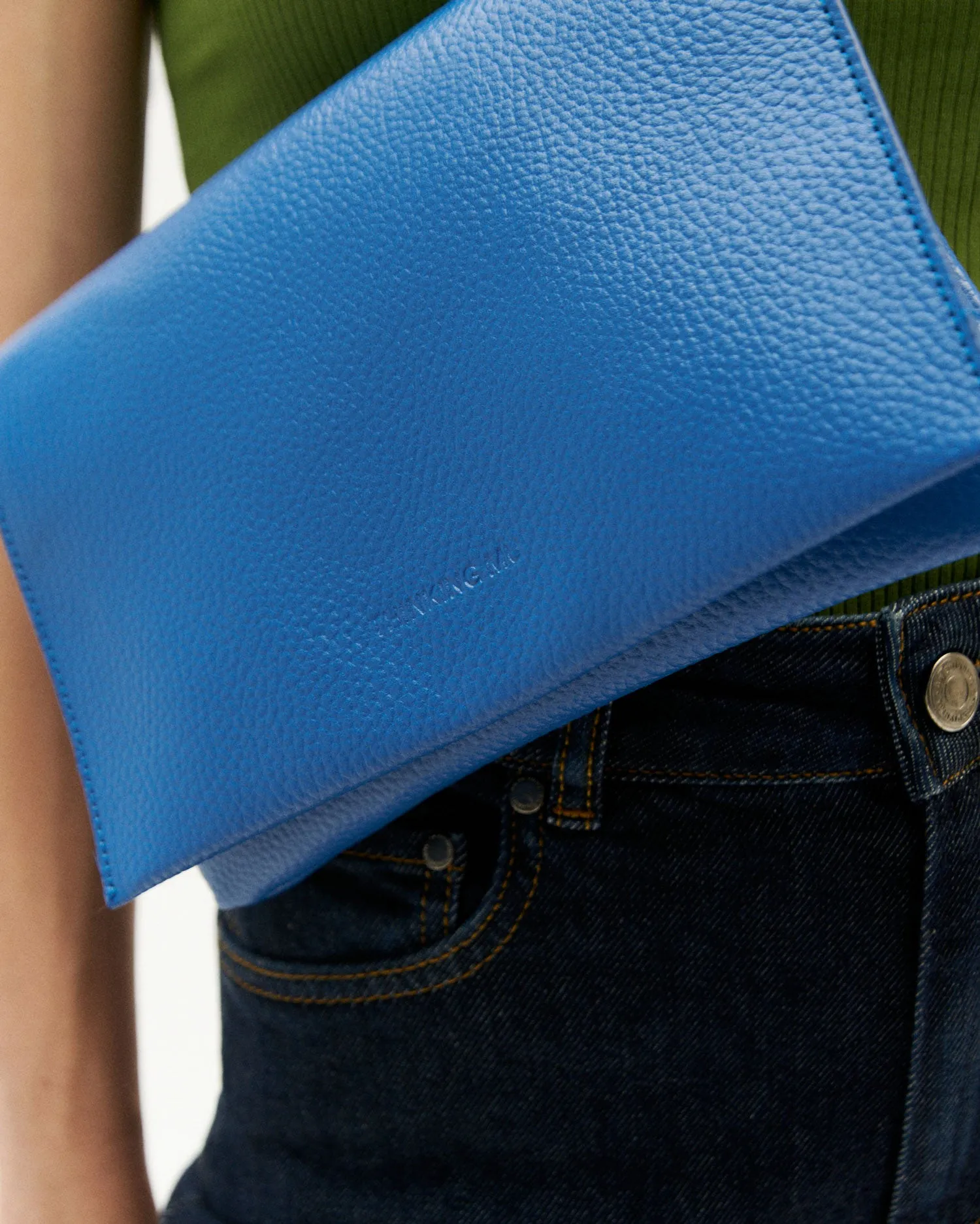 Bolso azul Nara Ecopiel sold by Thinking Mu product image thumbnail 3