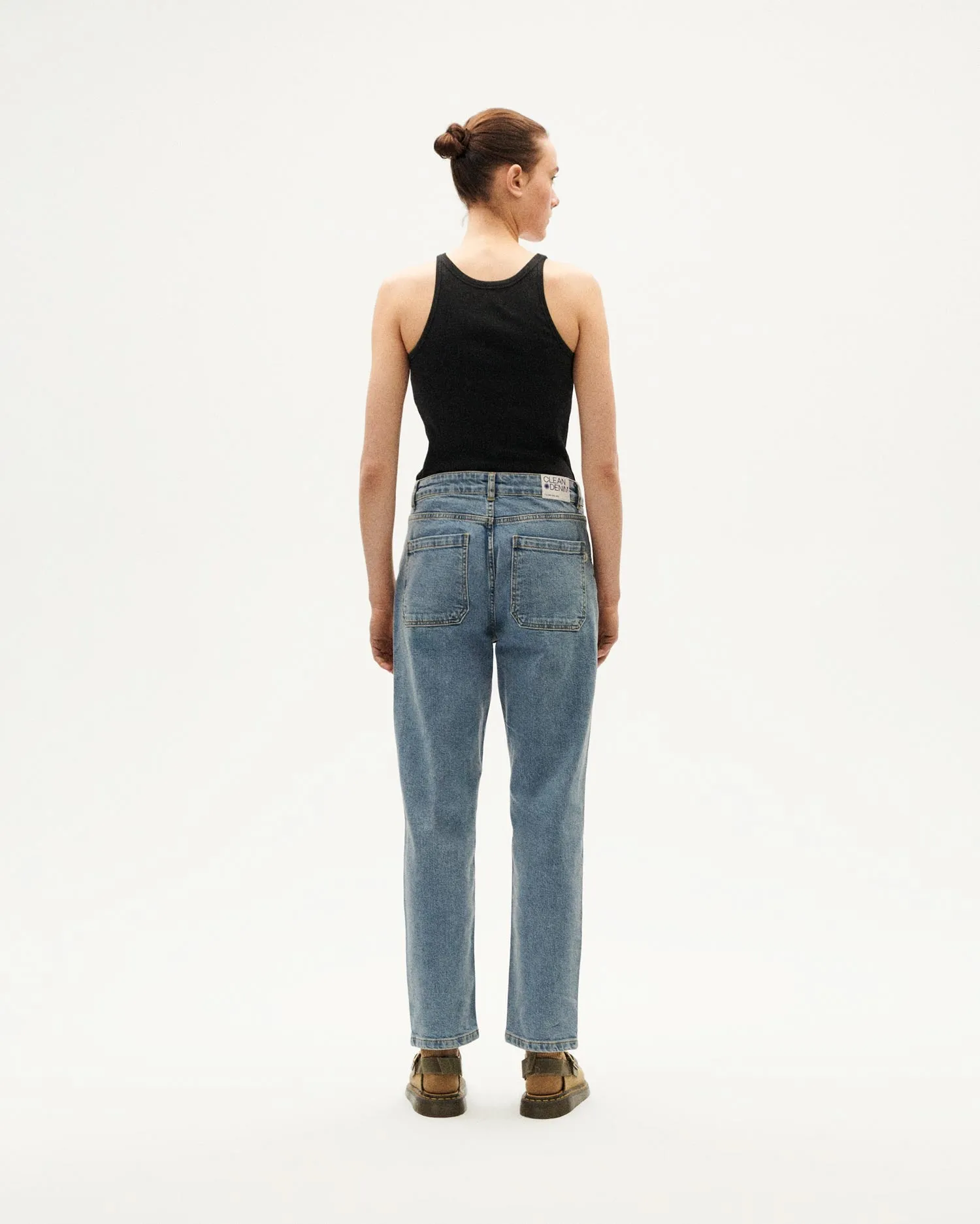 Jeans rectos light blue Nele sold by Thinking Mu product image thumbnail 4