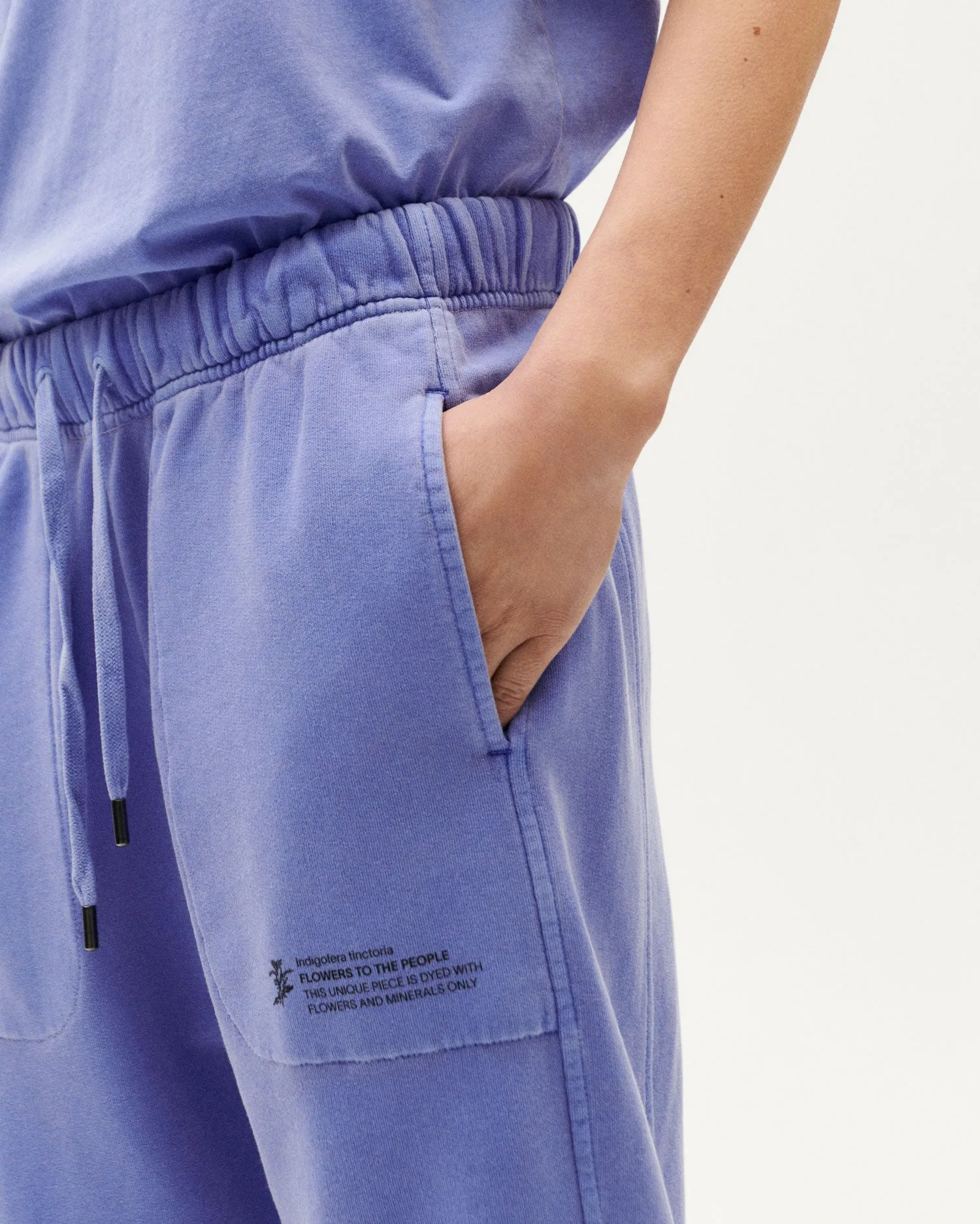 Chándal unisex violeta tinte natural sold by Thinking Mu product image thumbnail 2