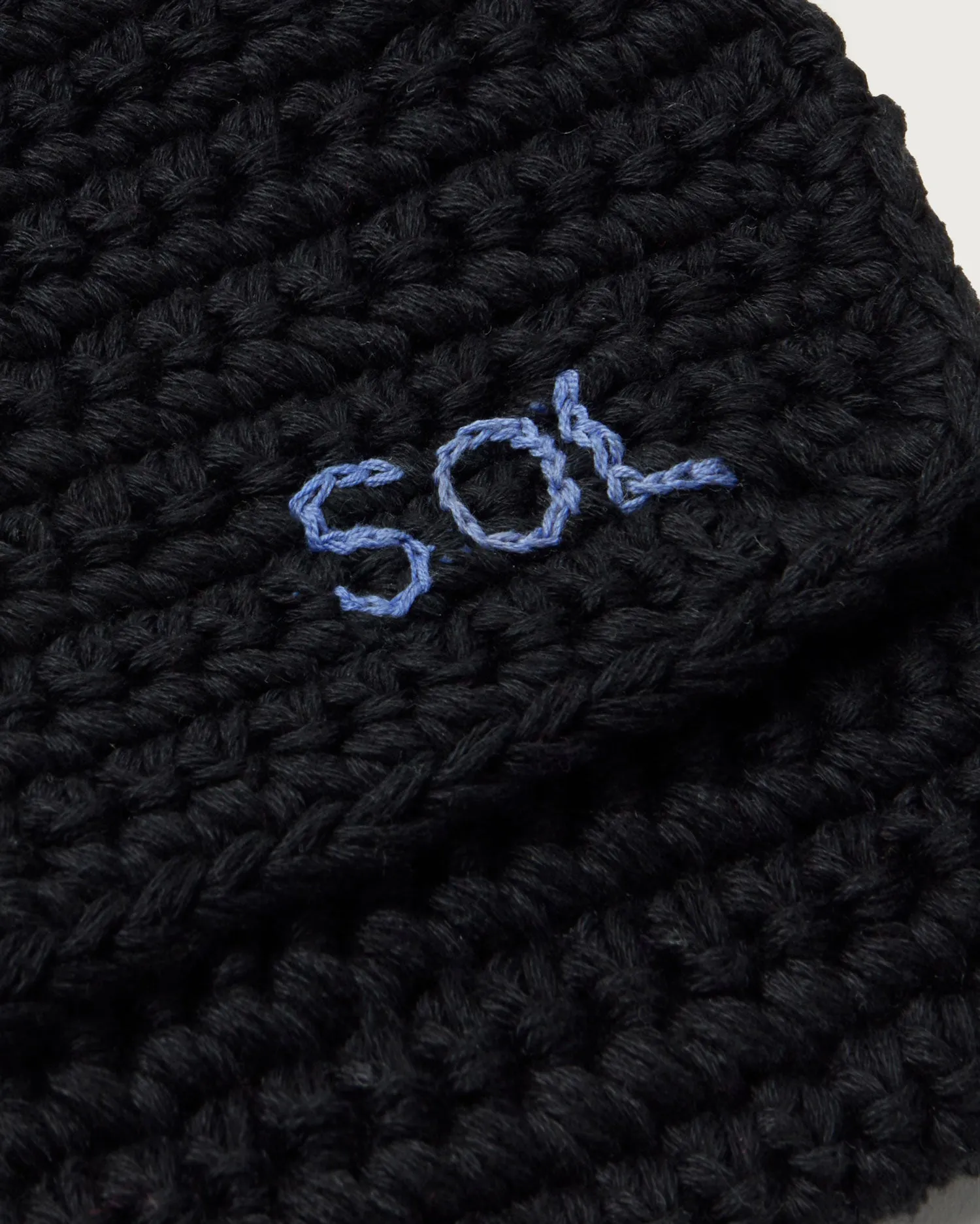 Mini bolso navy crochet tejido a mano sold by Thinking Mu product image thumbnail 2