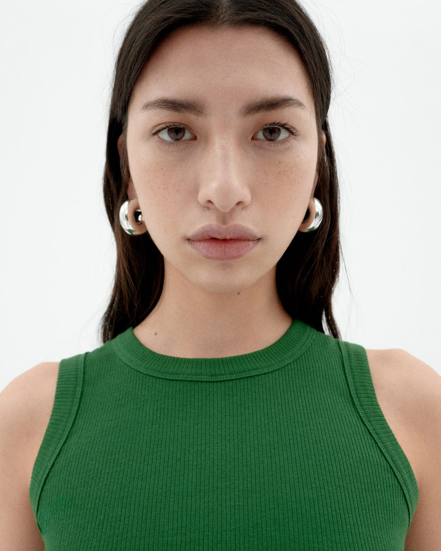 Tank top verde Juliette sold by Thinking Mu product image thumbnail 3