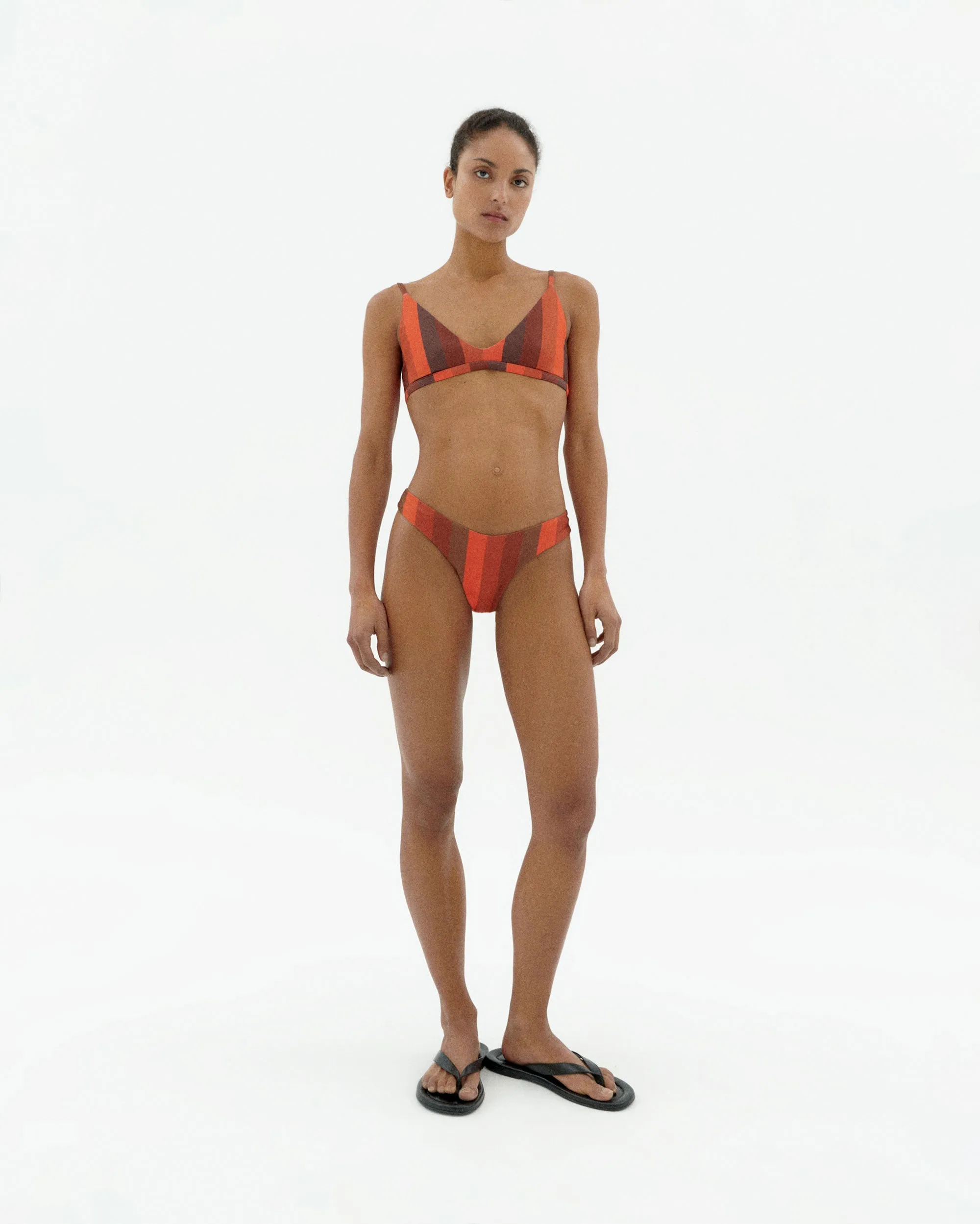 Top bikini rayas firesand Tropea sold by Thinking Mu product image thumbnail 2