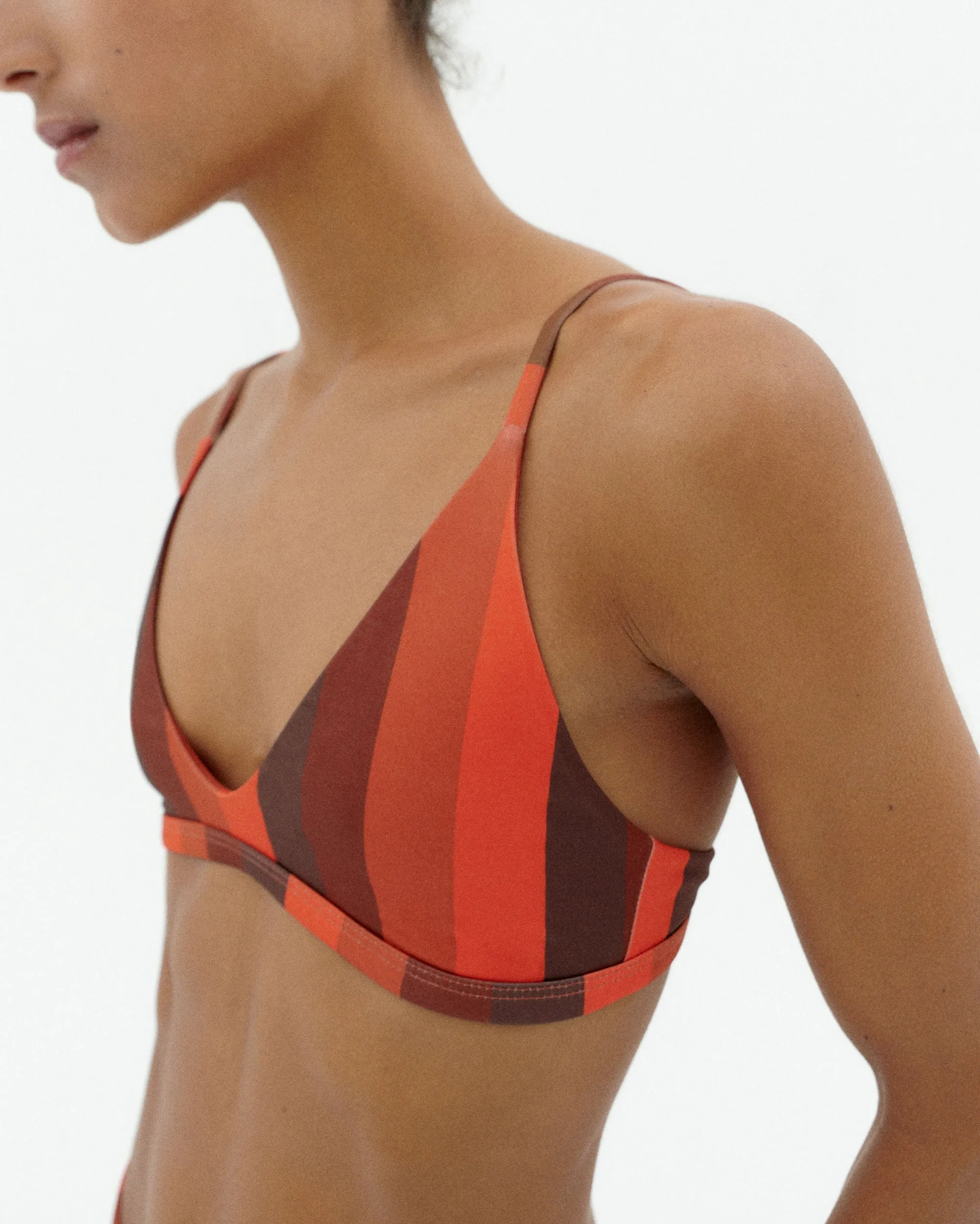 Top bikini rayas firesand Tropea sold by Thinking Mu product image thumbnail 3
