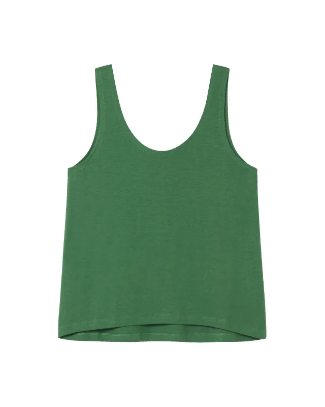 Tank top verde hemp sold by Thinking Mu