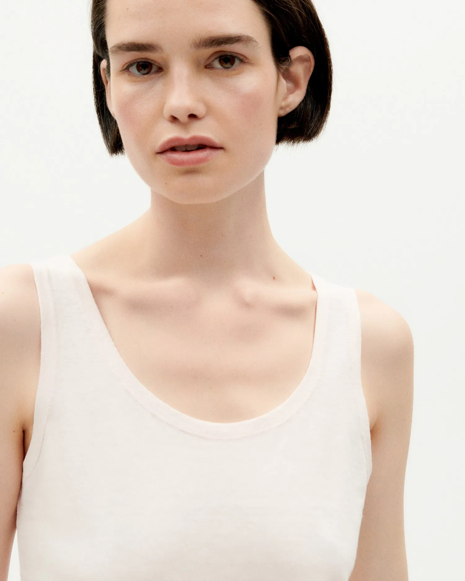 Tank top rosa claro hemp sold by Thinking Mu product image thumbnail 4