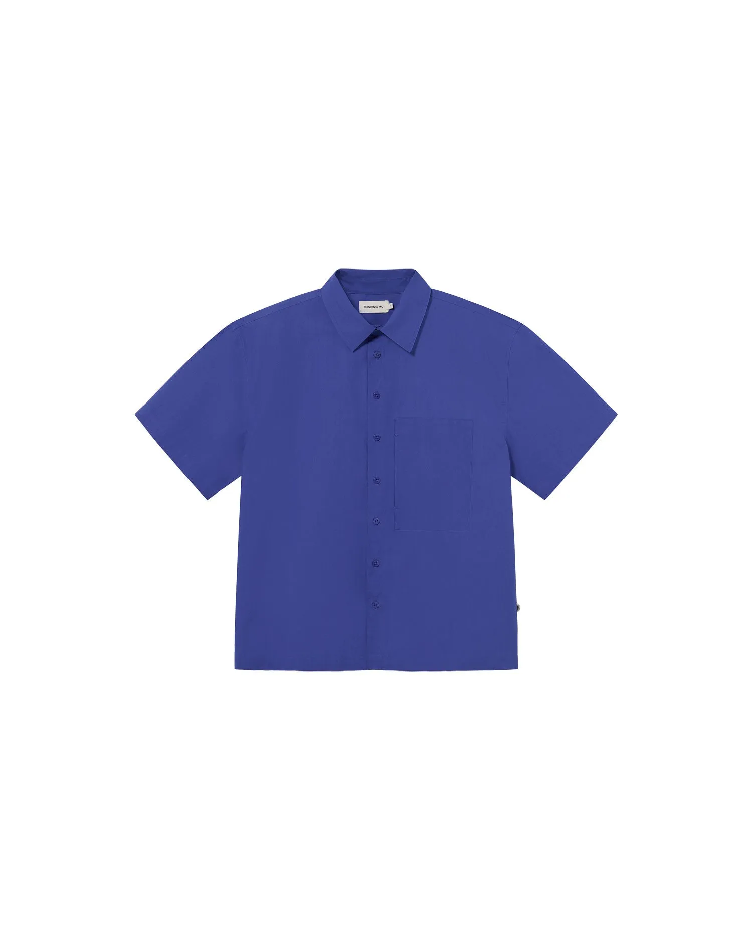 Camisa loose azul Kurt sold by Thinking Mu product image thumbnail 5