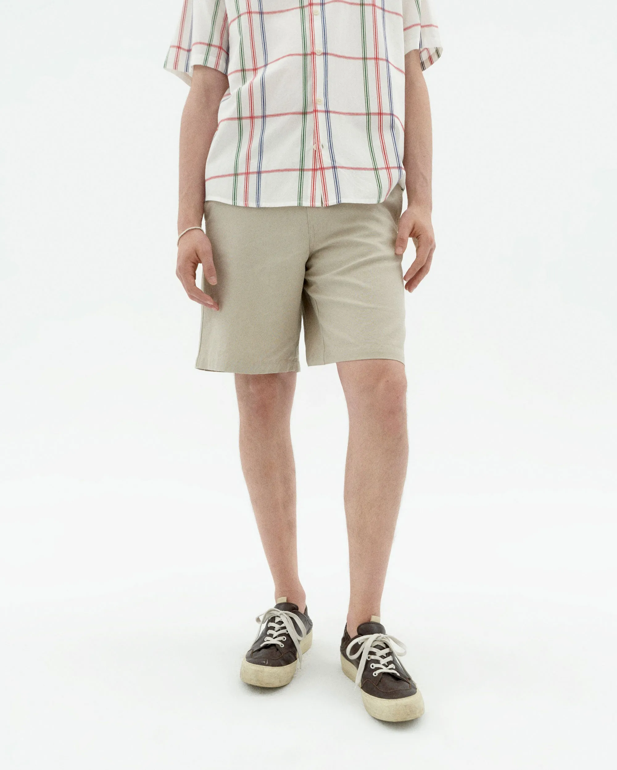 Bermuda cruda hemp Alex sold by Thinking Mu