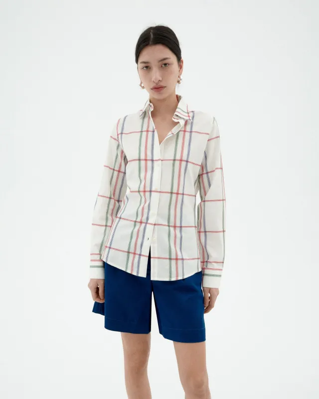 Blusa cuadros Katha sold by Thinking Mu