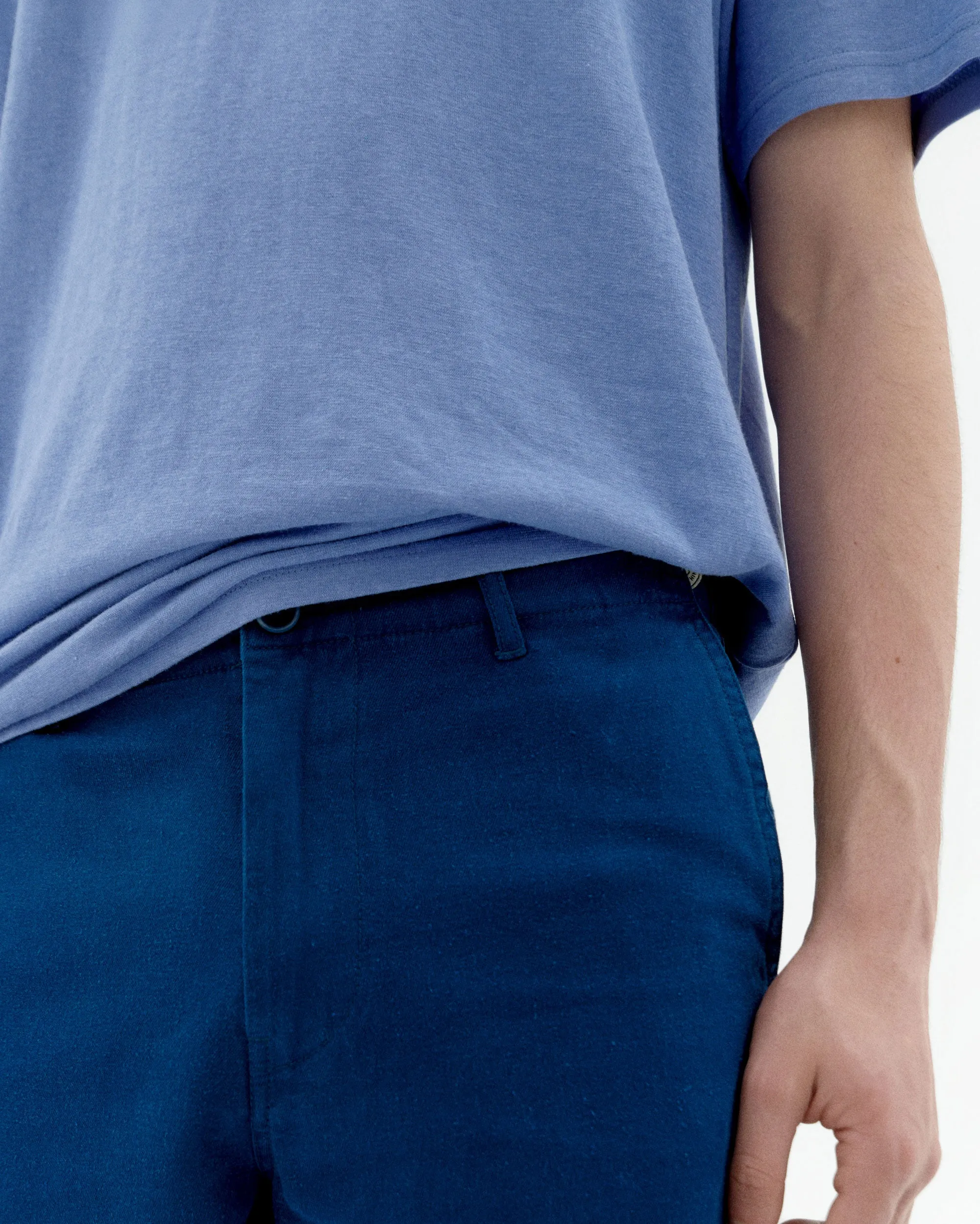 Bermuda azul hemp Alex sold by Thinking Mu product image thumbnail 2