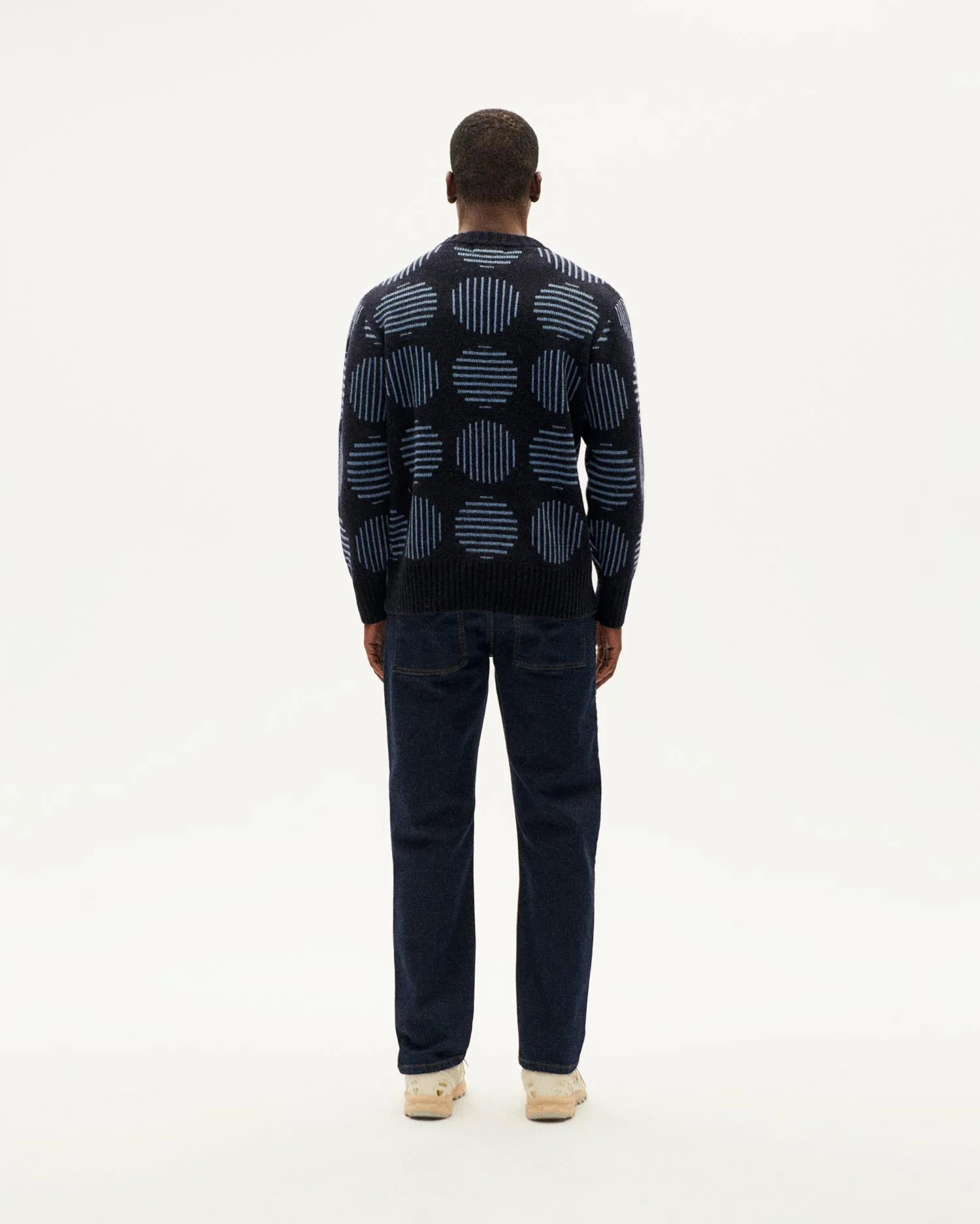 Jersey azul lana merino japan Khem sold by Thinking Mu product image thumbnail 5