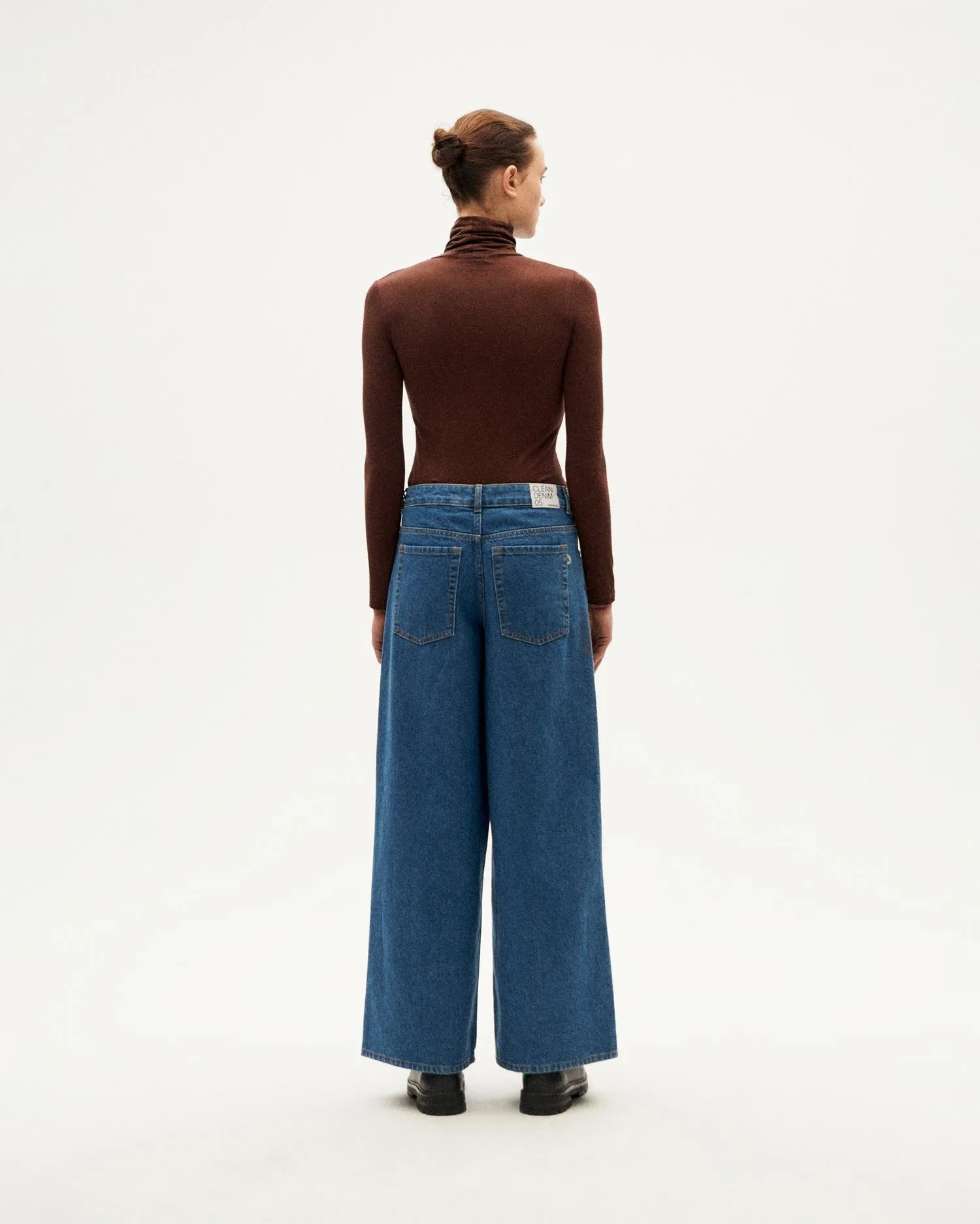 Top marrón cachemir Noe sold by Thinking Mu product image thumbnail 5