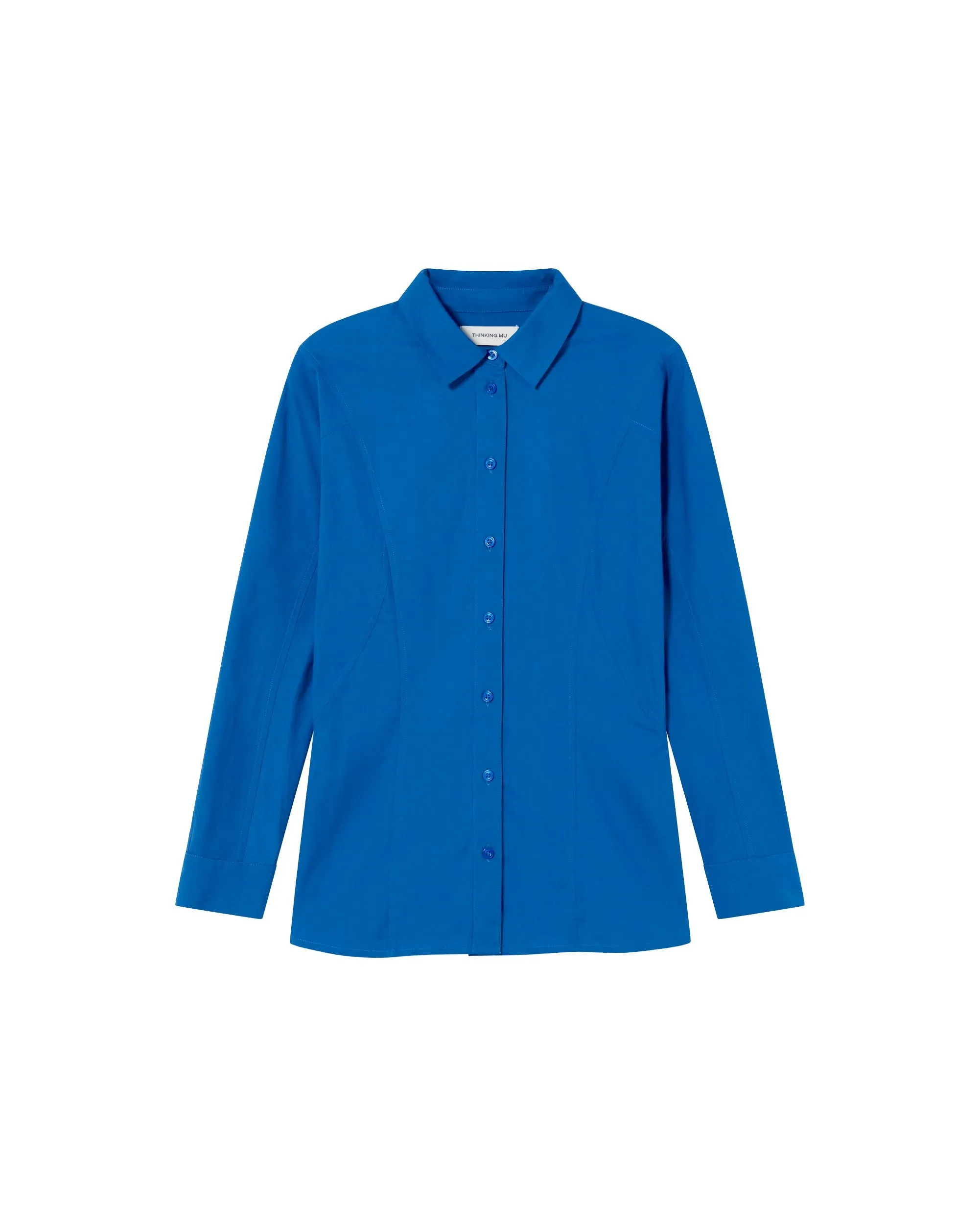 Blusa azul klein Electra sold by Thinking Mu