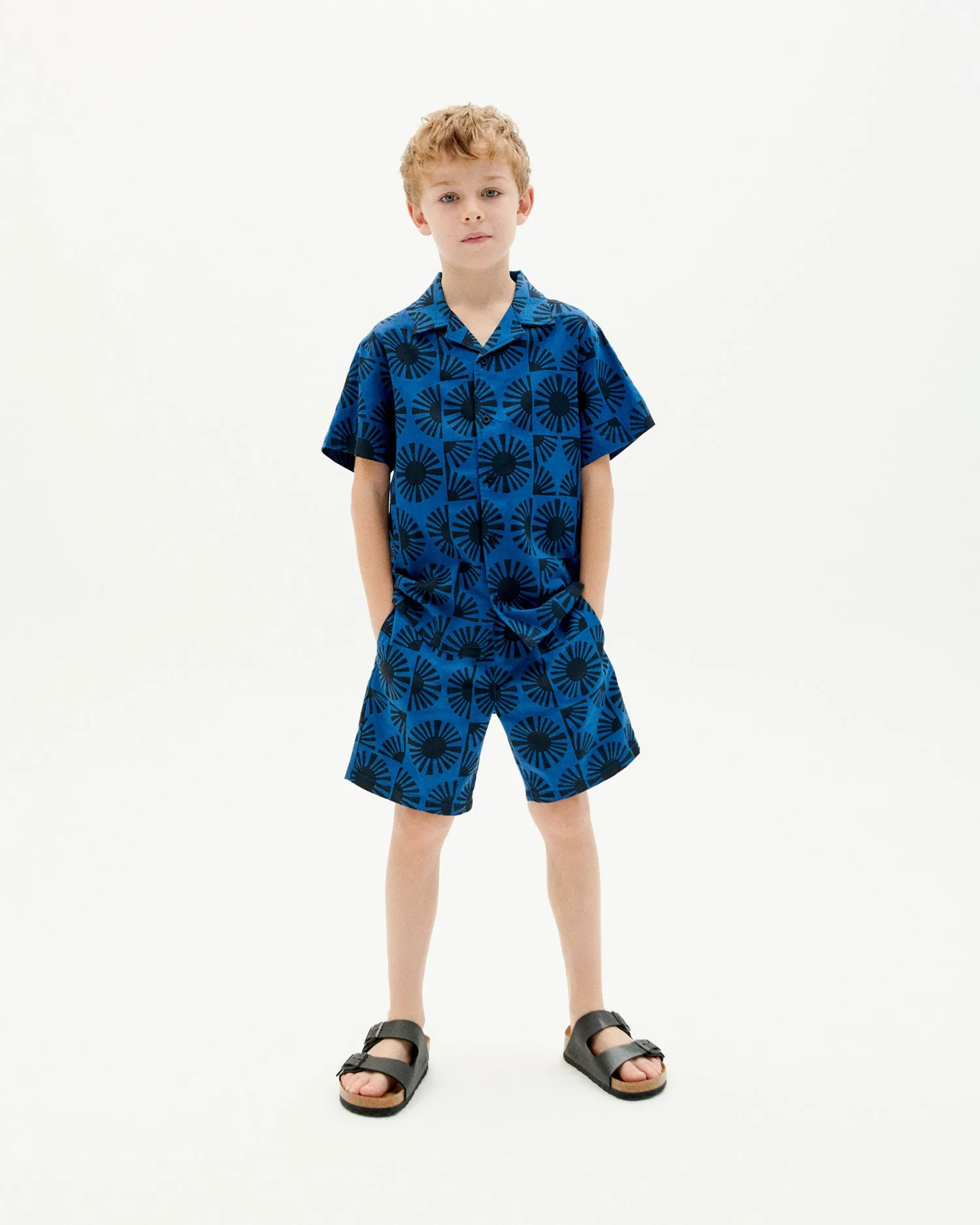 Camisa azul solet Ares sold by Thinking Mu product image thumbnail 3