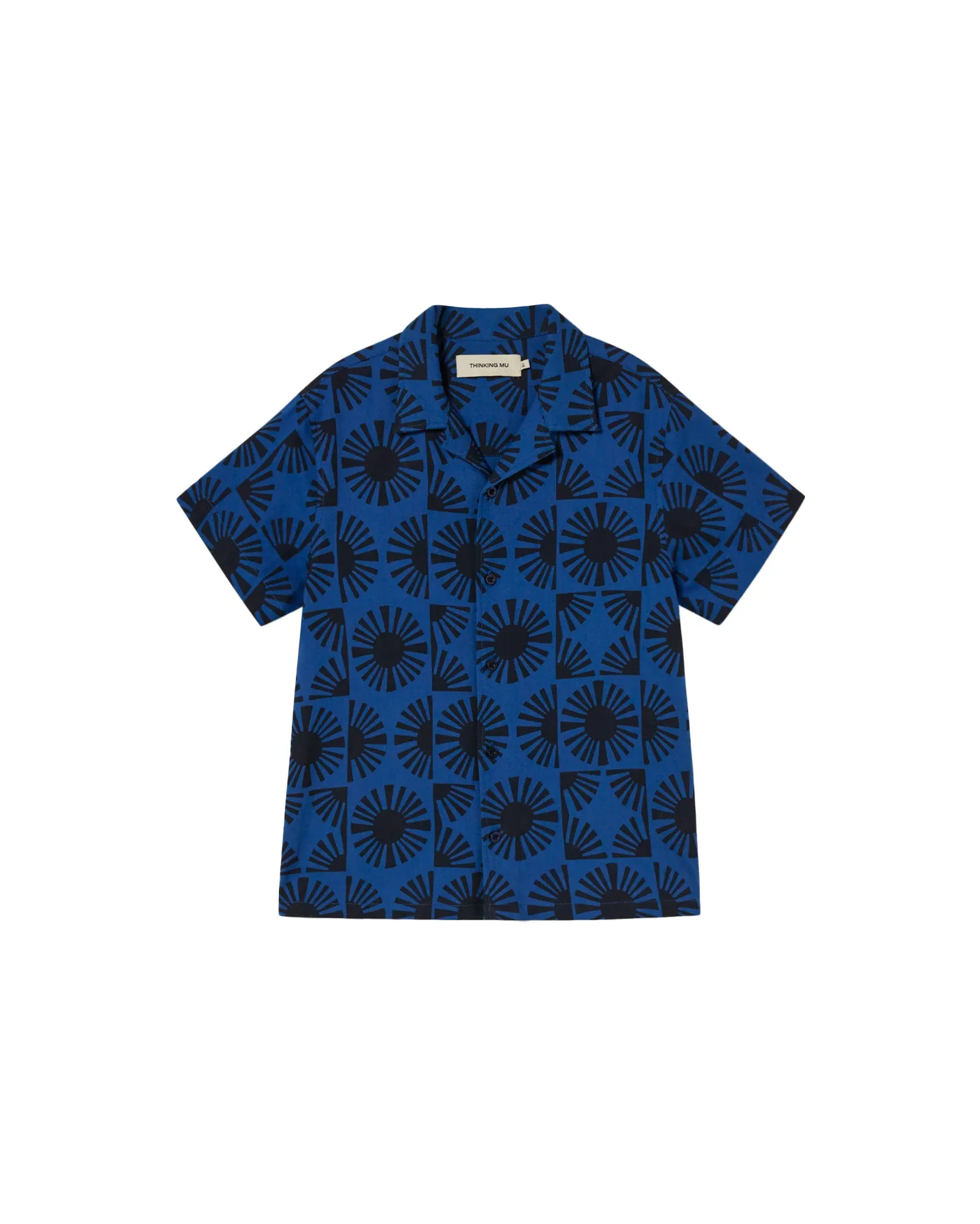 Camisa azul solet Ares sold by Thinking Mu