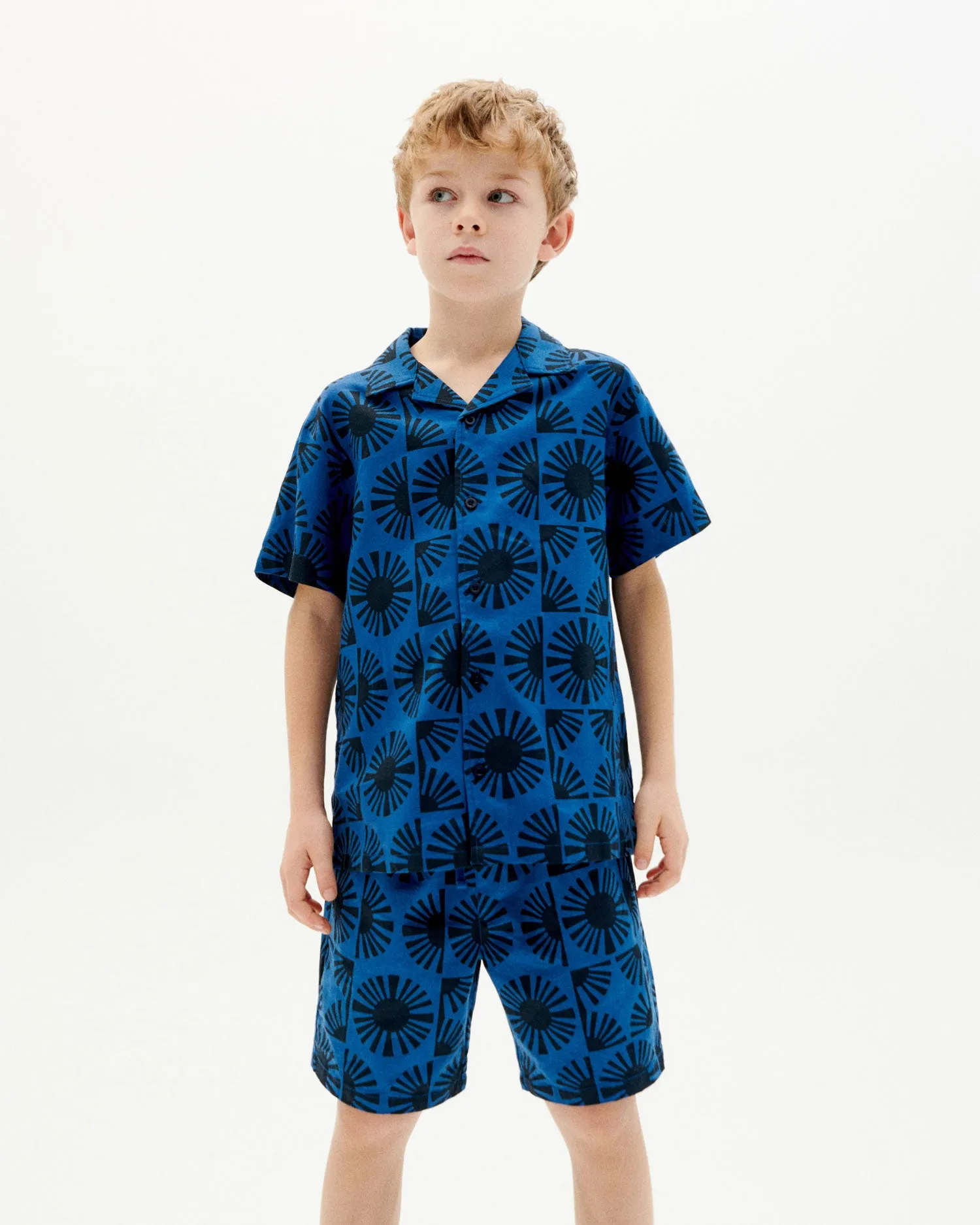 Camisa azul solet Ares sold by Thinking Mu product image thumbnail 2