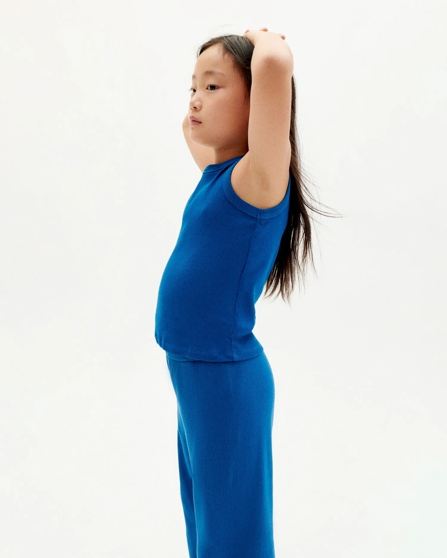 Top azul Leah sold by Thinking Mu product image thumbnail 4