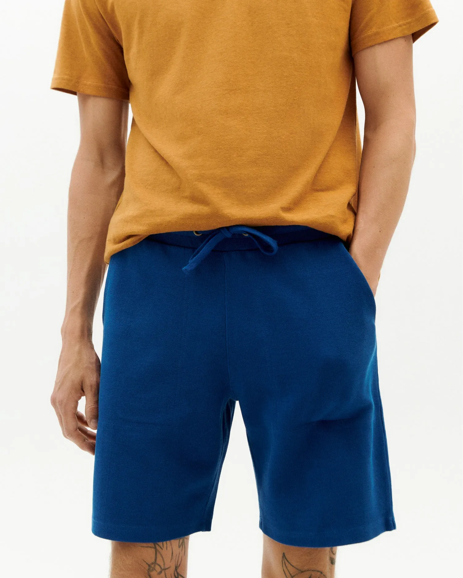 Bermuda navy trash Joseph sold by Thinking Mu product image thumbnail 2