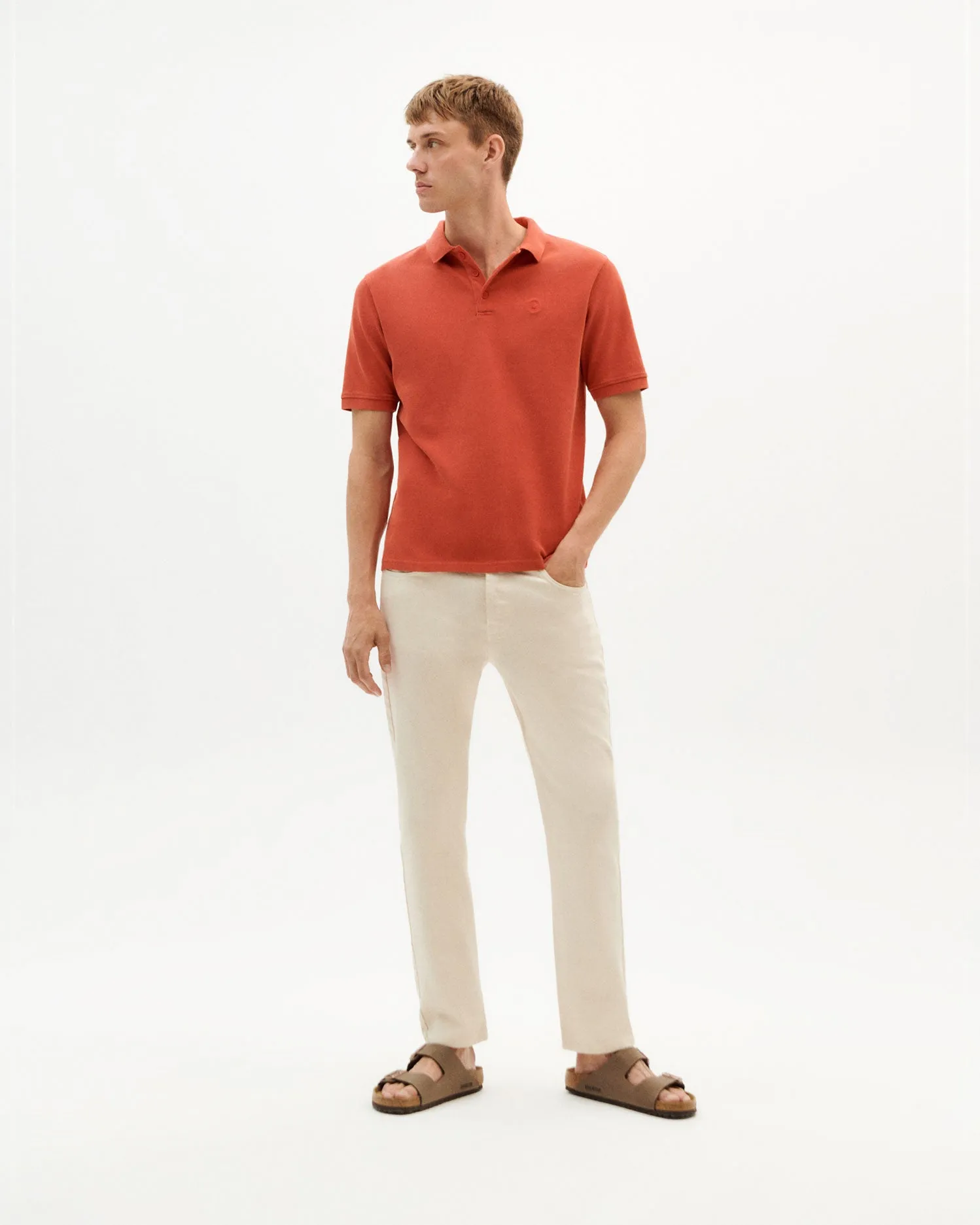 Polo rojo Sun sold by Thinking Mu product image thumbnail 3