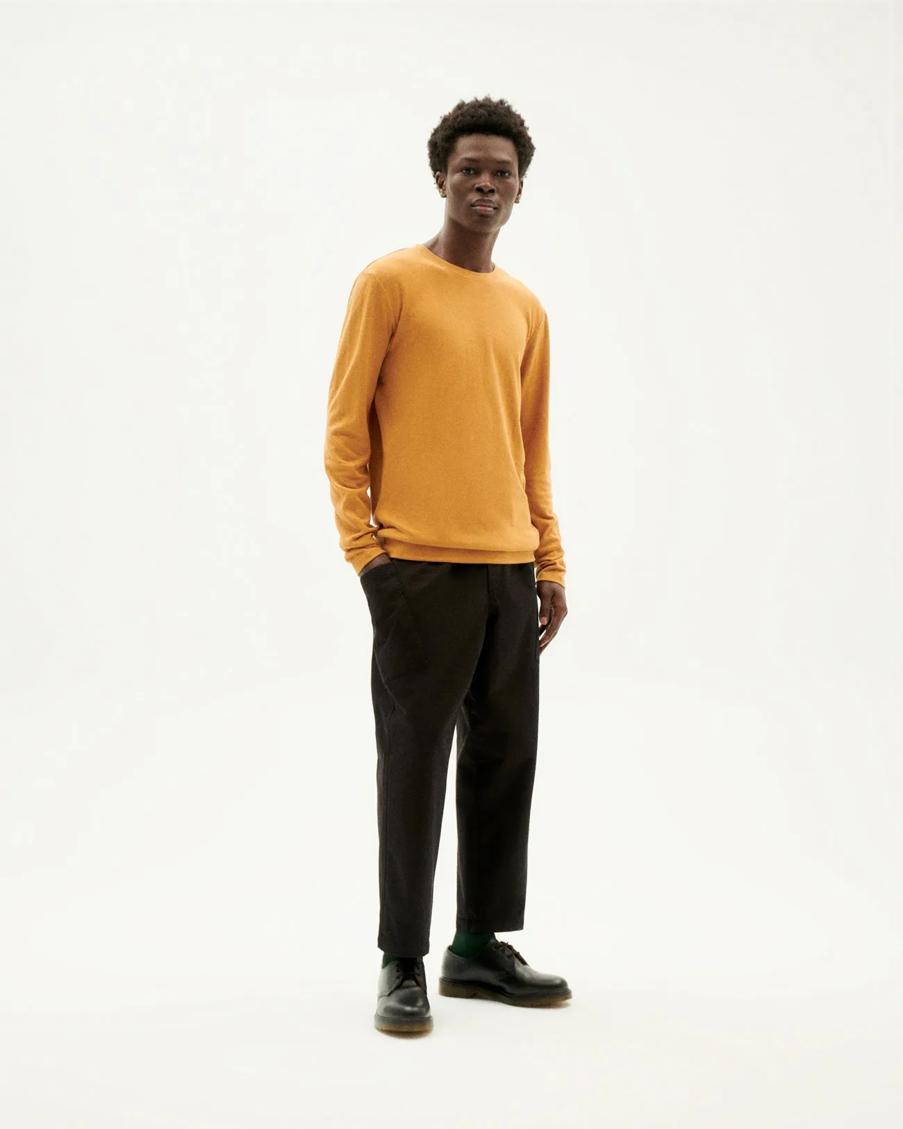 Camiseta marrón Hemp Shiva sold by Thinking Mu product image thumbnail 3